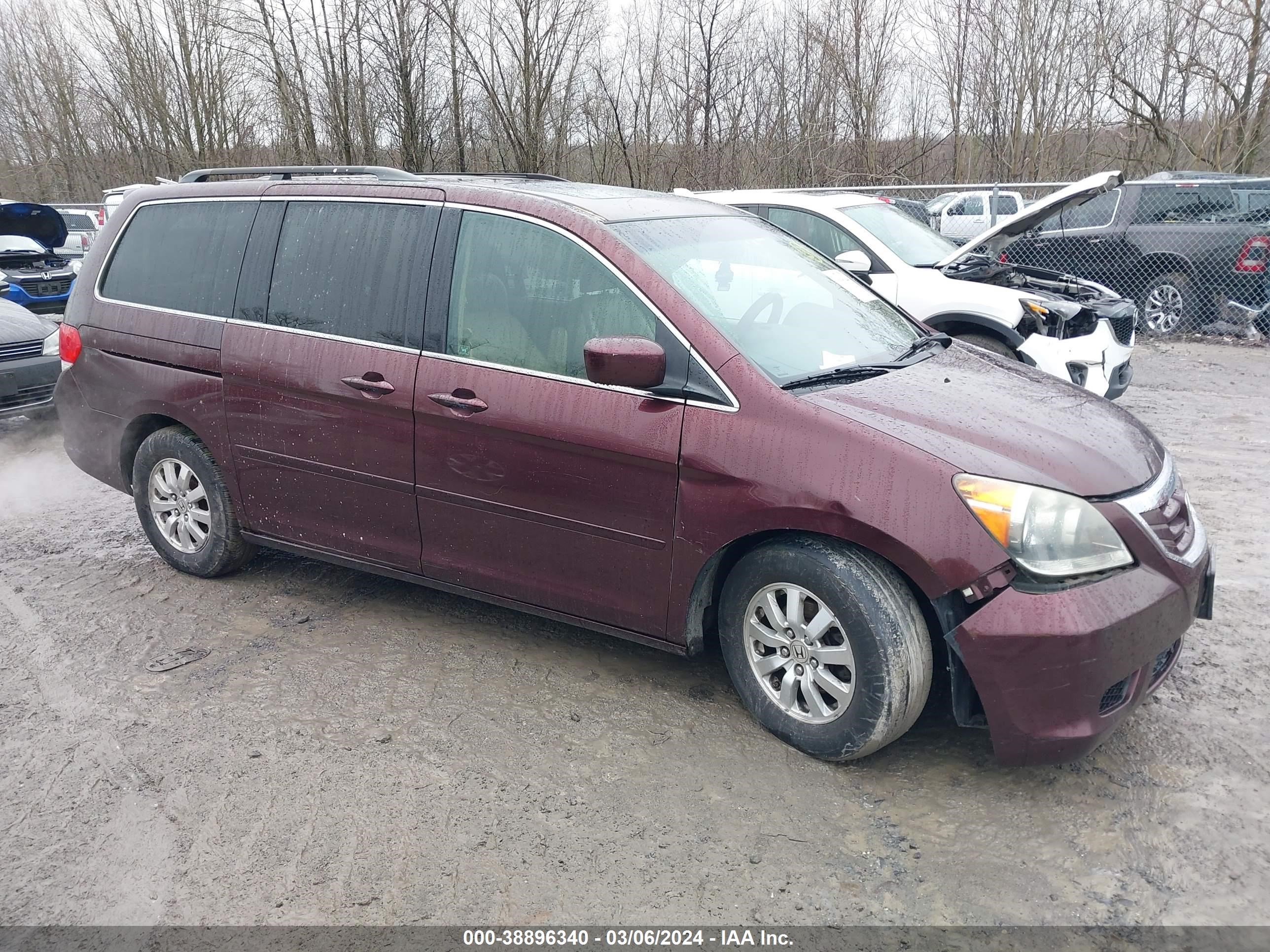 HONDA ODYSSEY 2008 5fnrl38728b077533