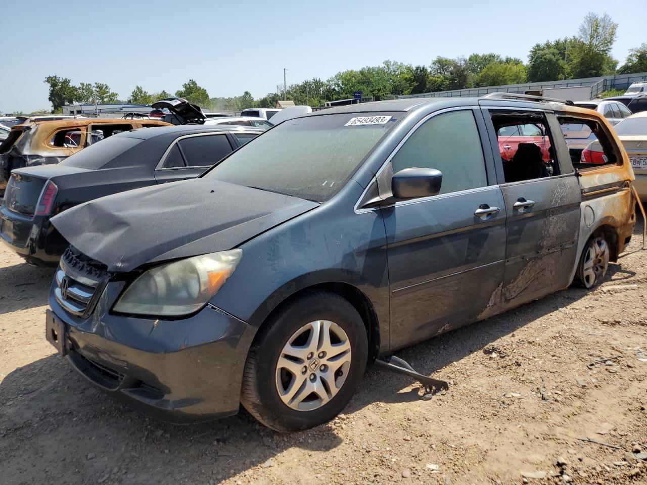 HONDA ODYSSEY 2005 5fnrl38735b102726