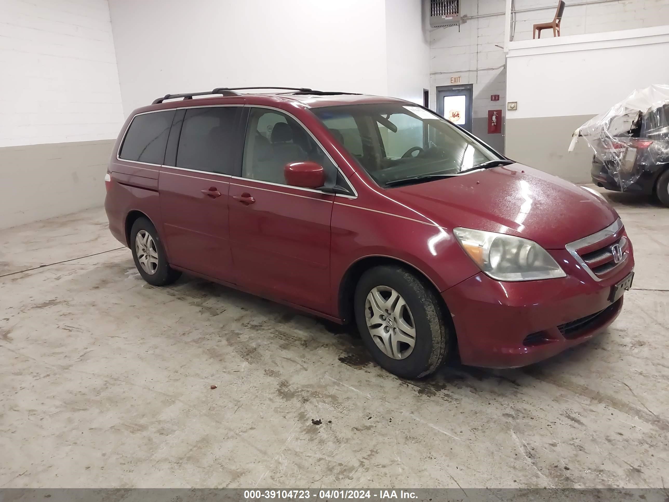 HONDA ODYSSEY 2005 5fnrl38735b110616