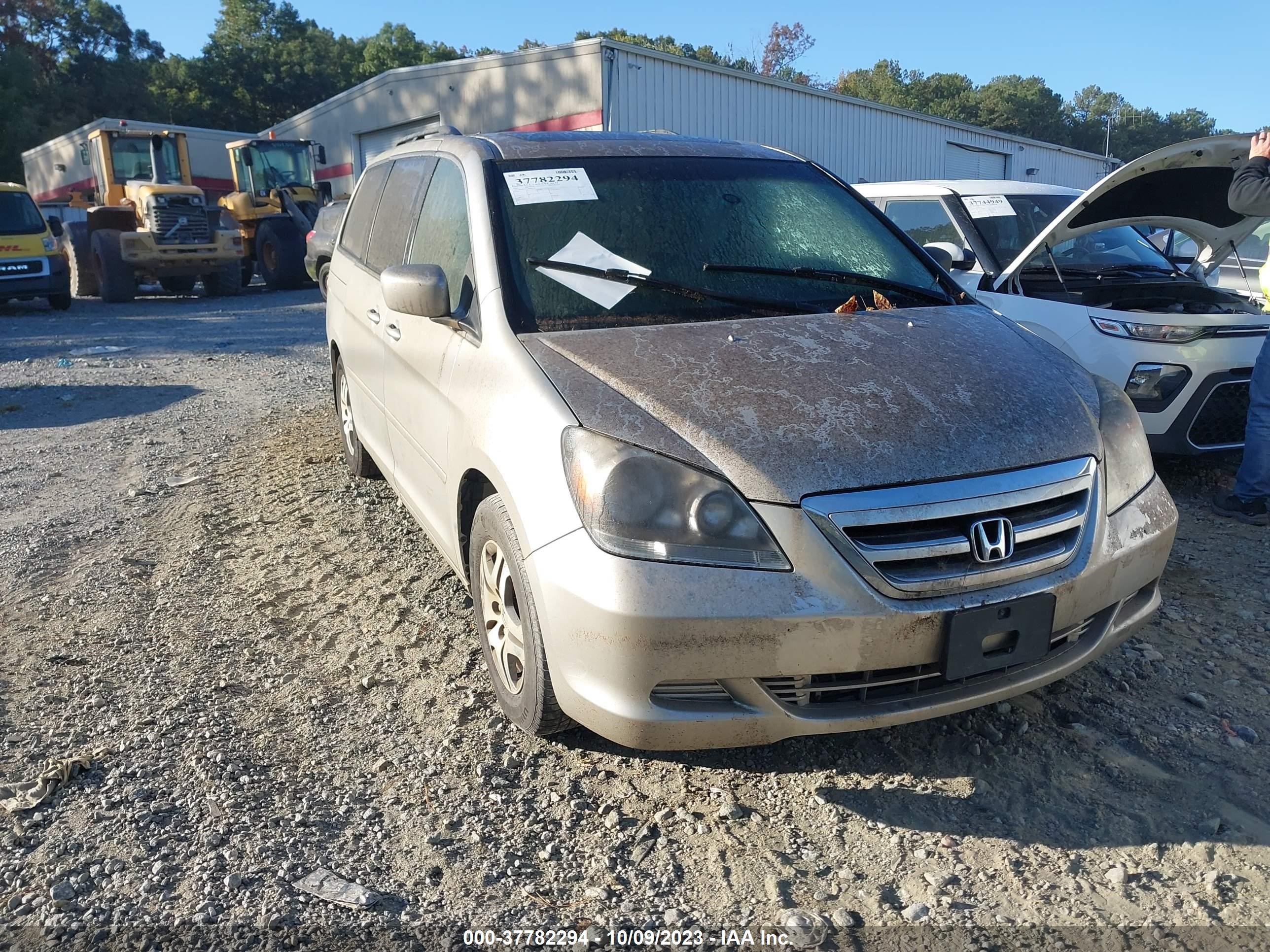 HONDA ODYSSEY 2006 5fnrl38736b066778