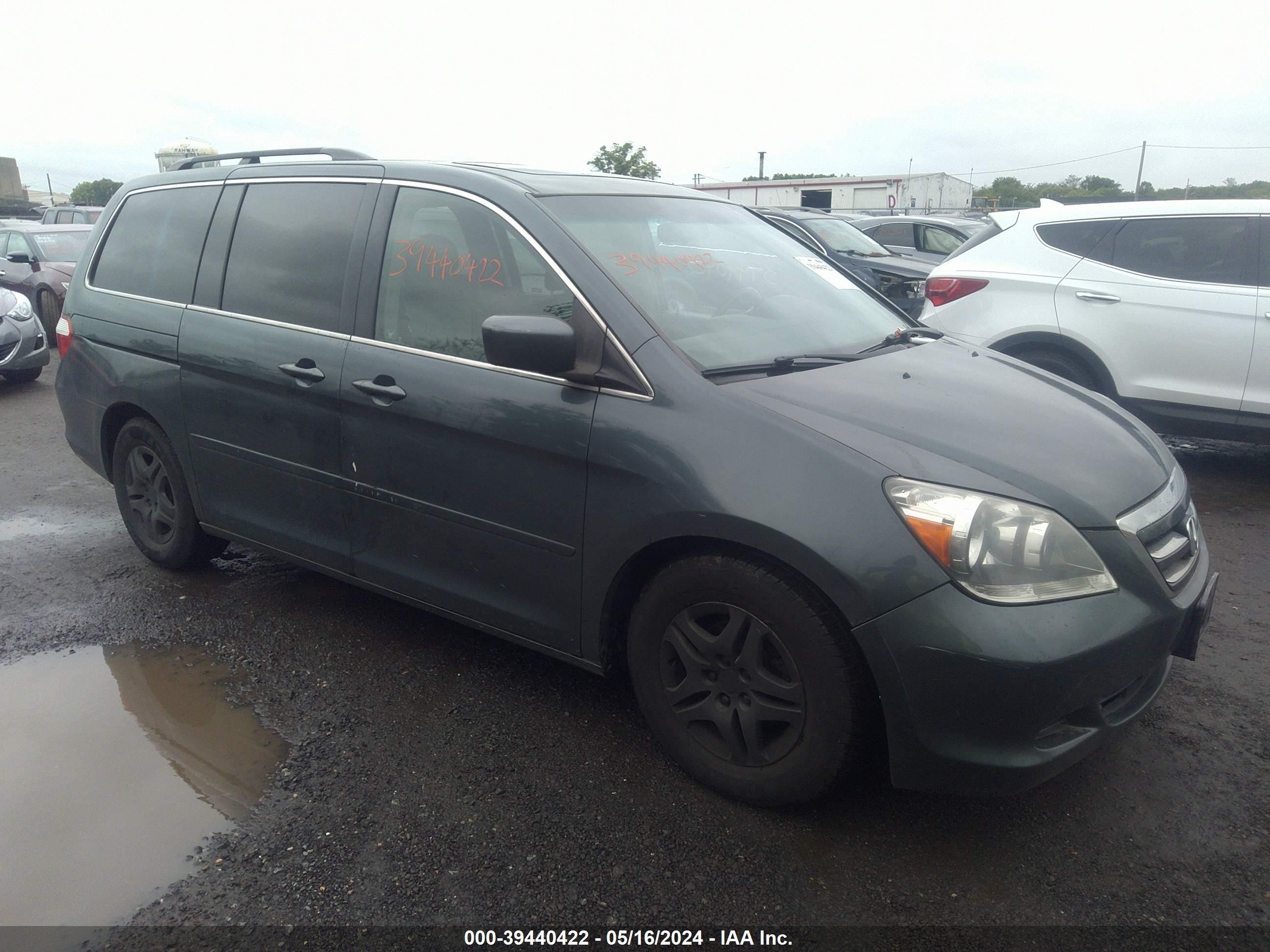 HONDA ODYSSEY 2006 5fnrl38736b439706