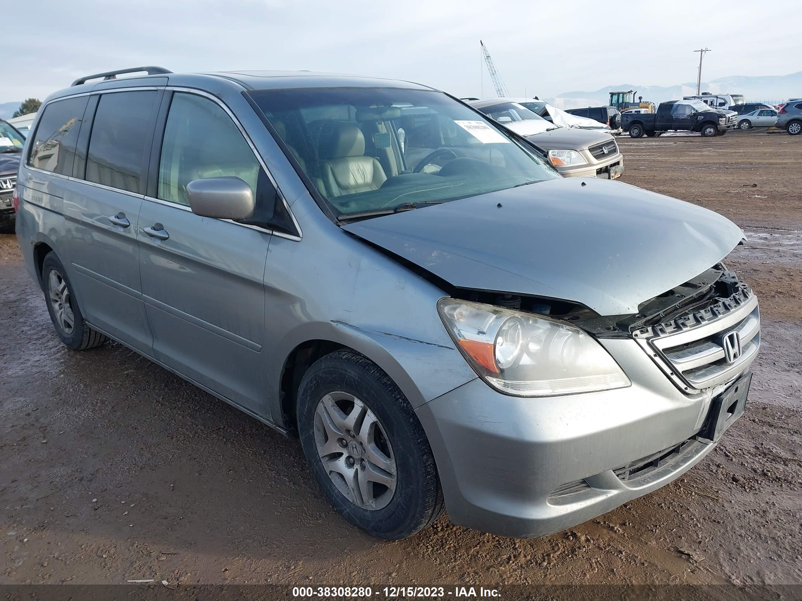 HONDA ODYSSEY 2007 5fnrl38737b001267