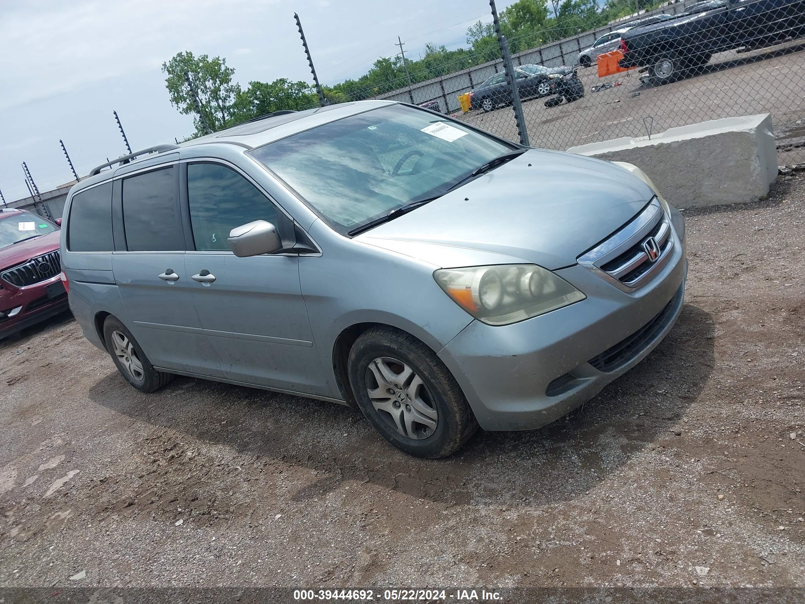 HONDA ODYSSEY 2007 5fnrl38737b086515