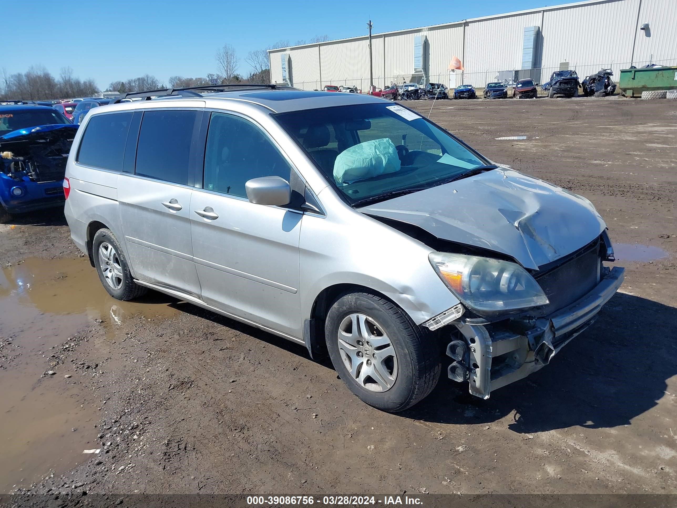 HONDA ODYSSEY 2007 5fnrl38737b114295