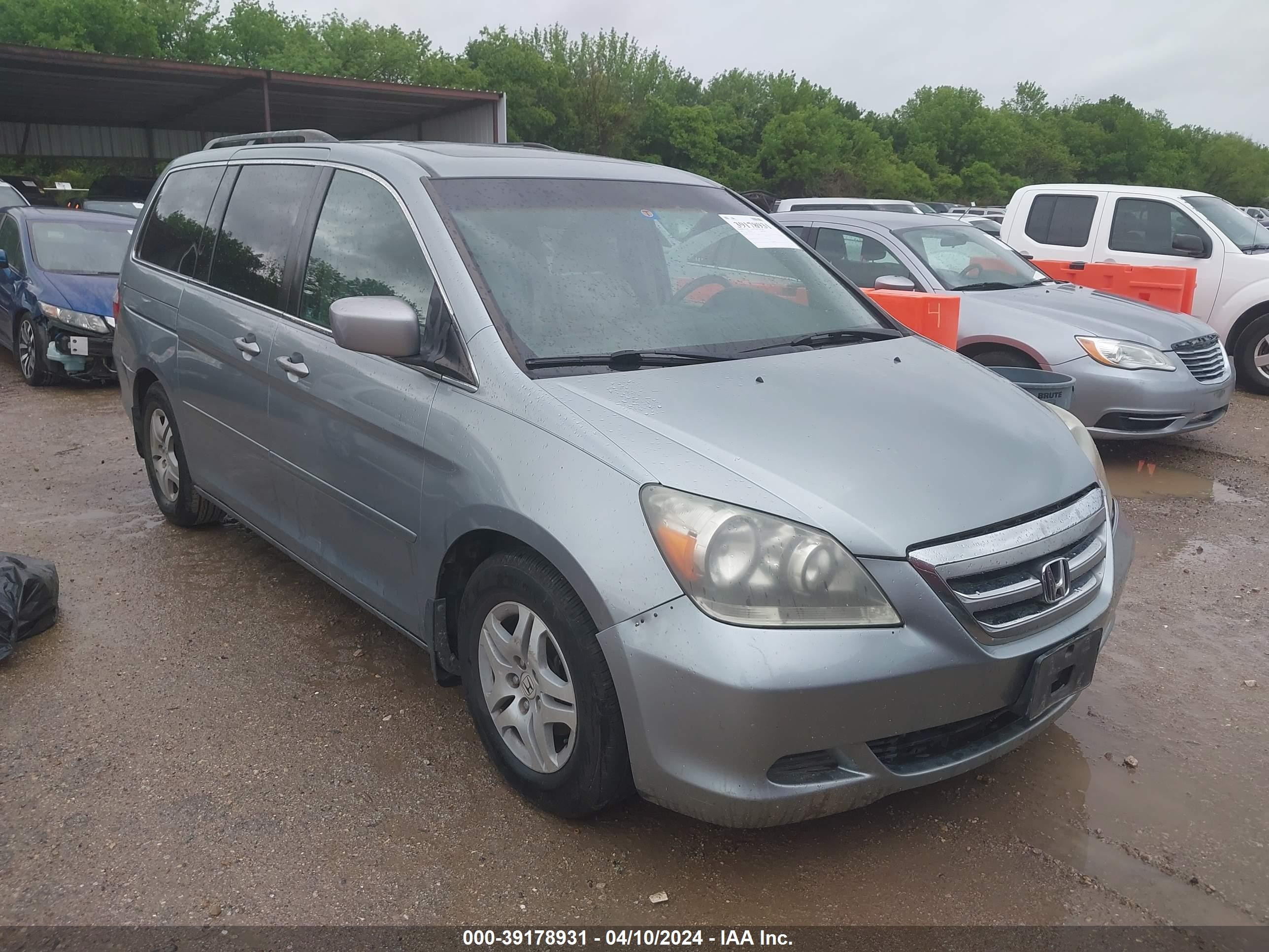 HONDA ODYSSEY 2007 5fnrl38737b130934