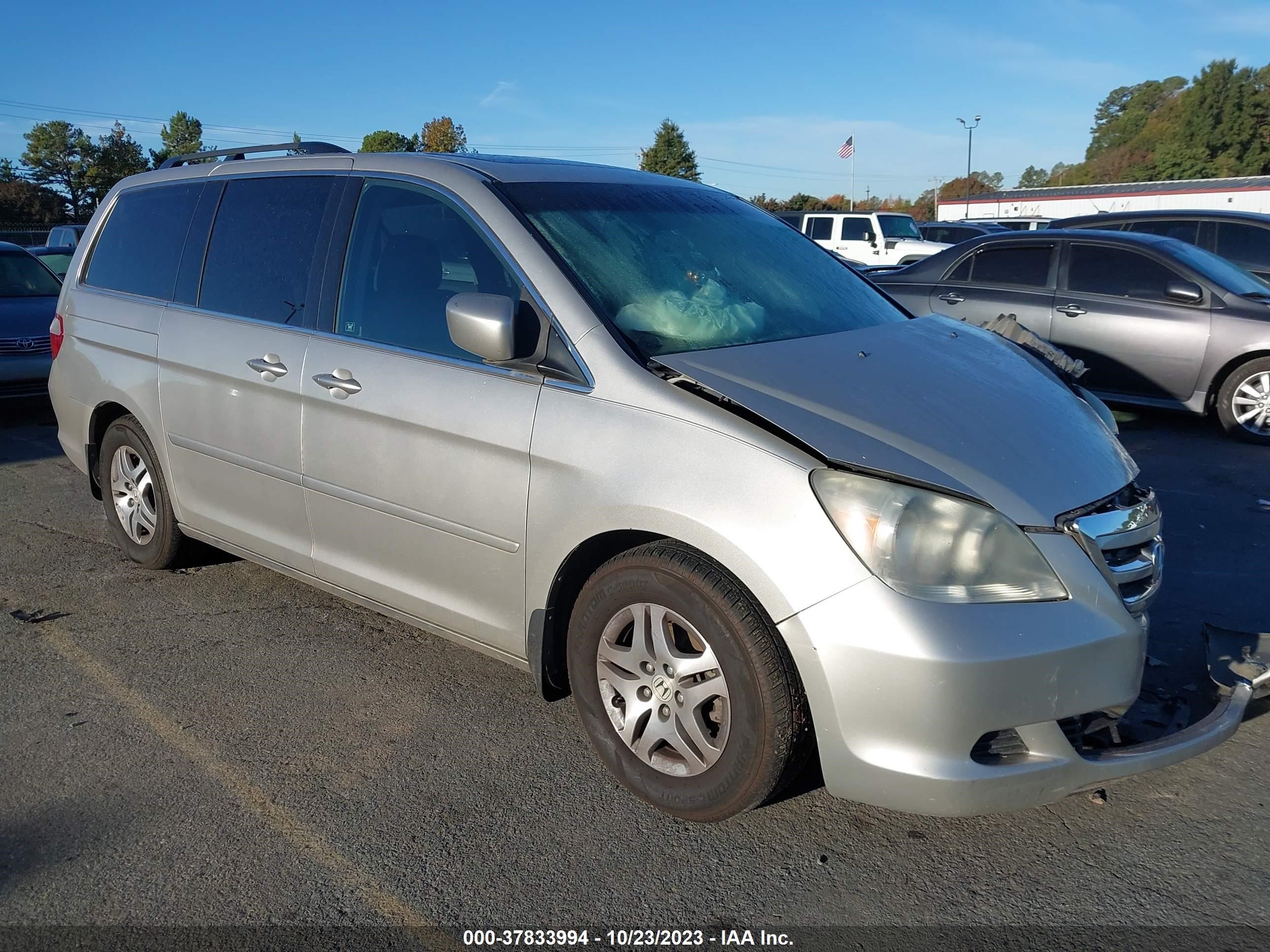 HONDA ODYSSEY 2007 5fnrl38737b403421