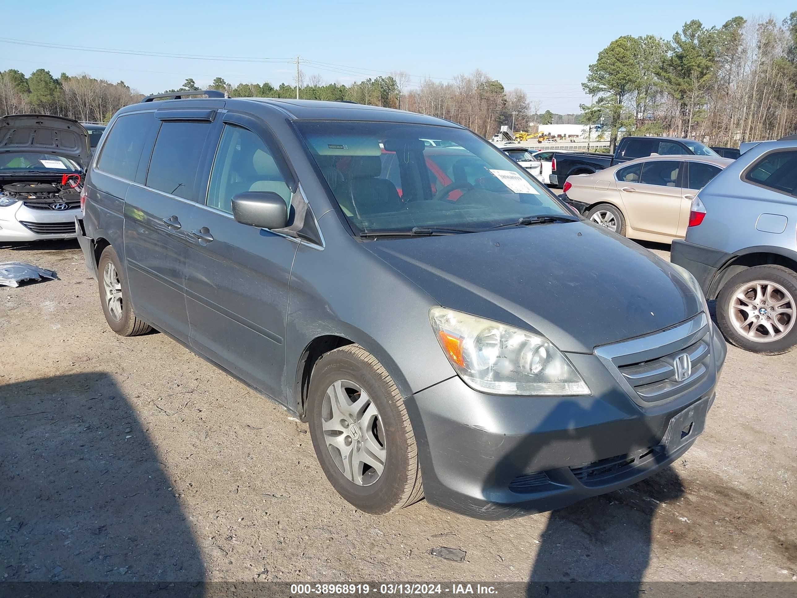 HONDA ODYSSEY 2007 5fnrl38737b415973