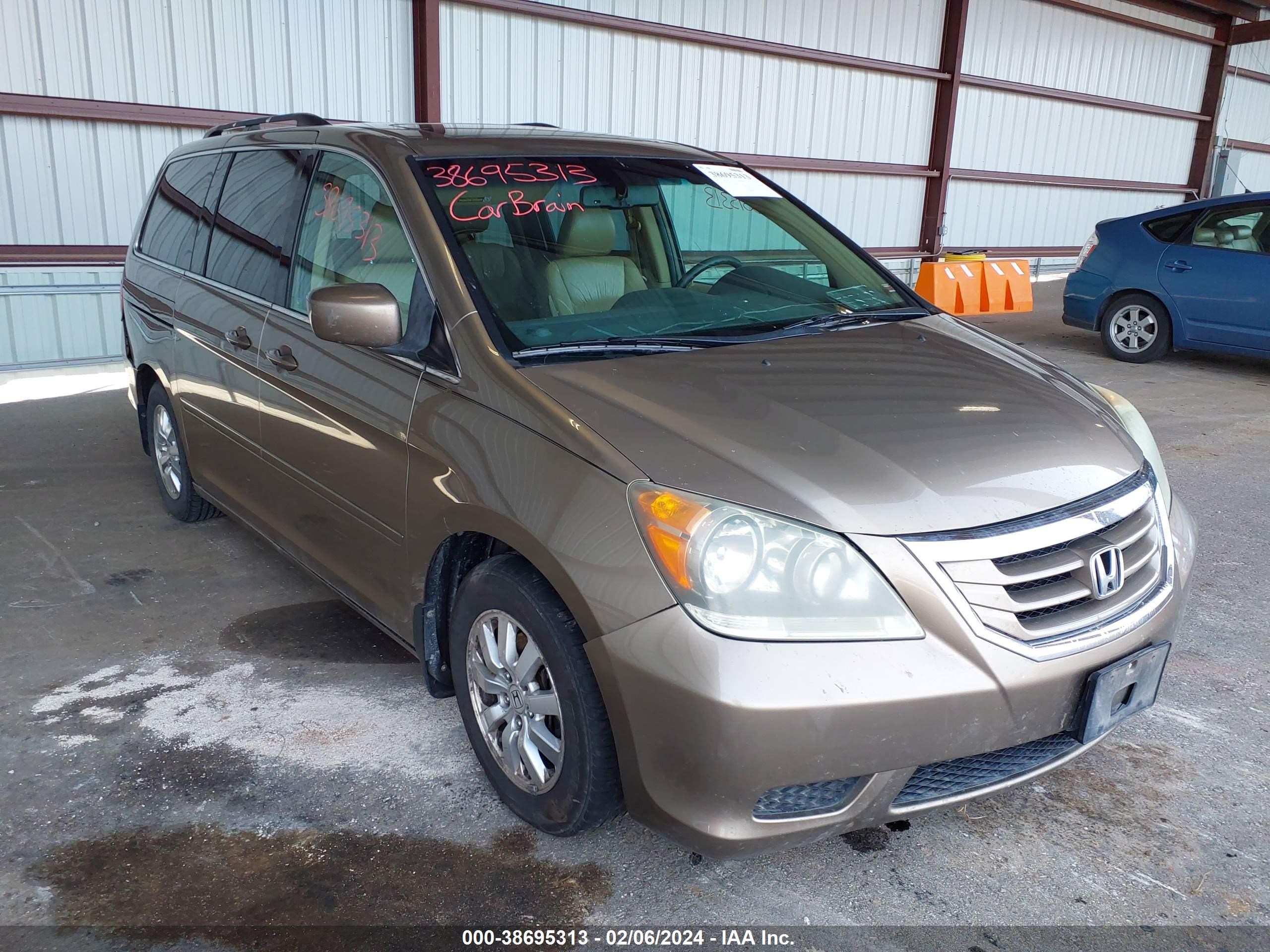 HONDA ODYSSEY 2008 5fnrl38738b102097