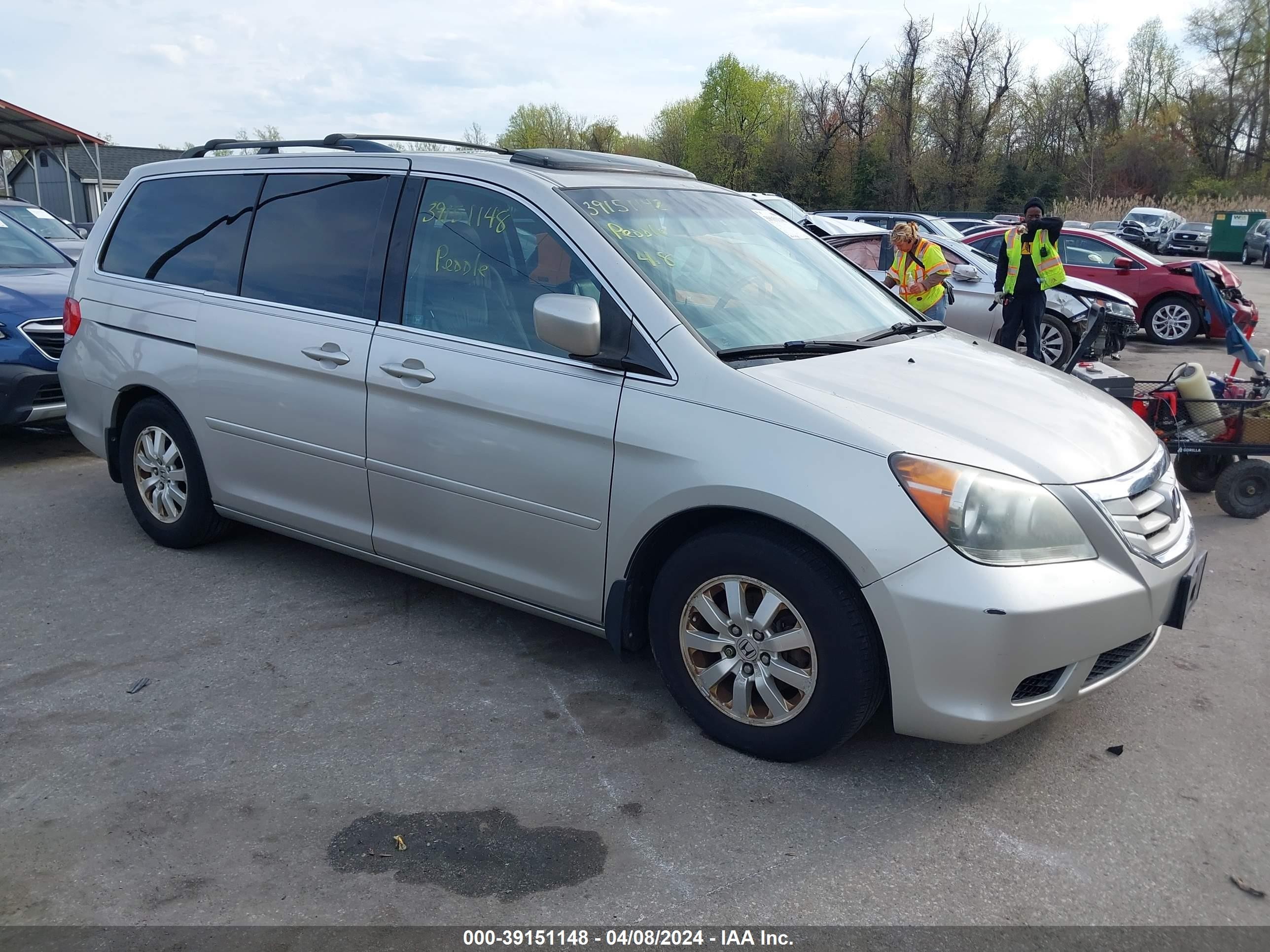 HONDA ODYSSEY 2008 5fnrl38738b404084