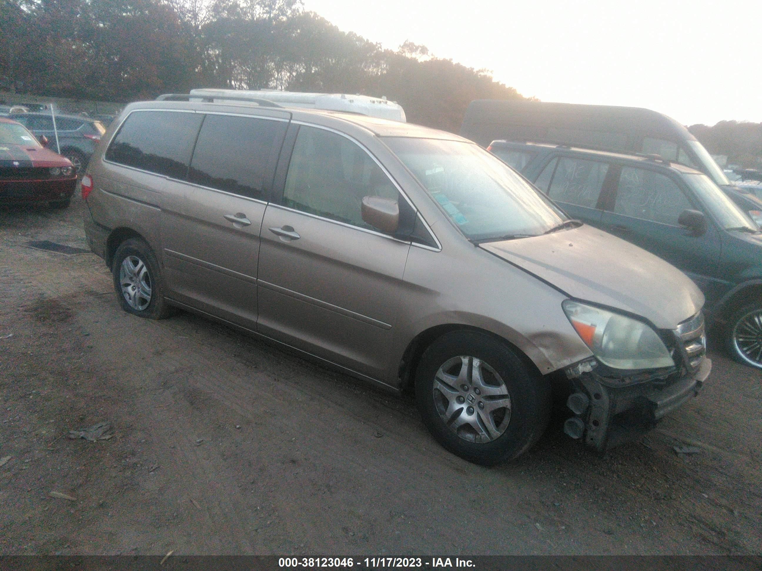 HONDA ODYSSEY 2005 5fnrl38745b009942