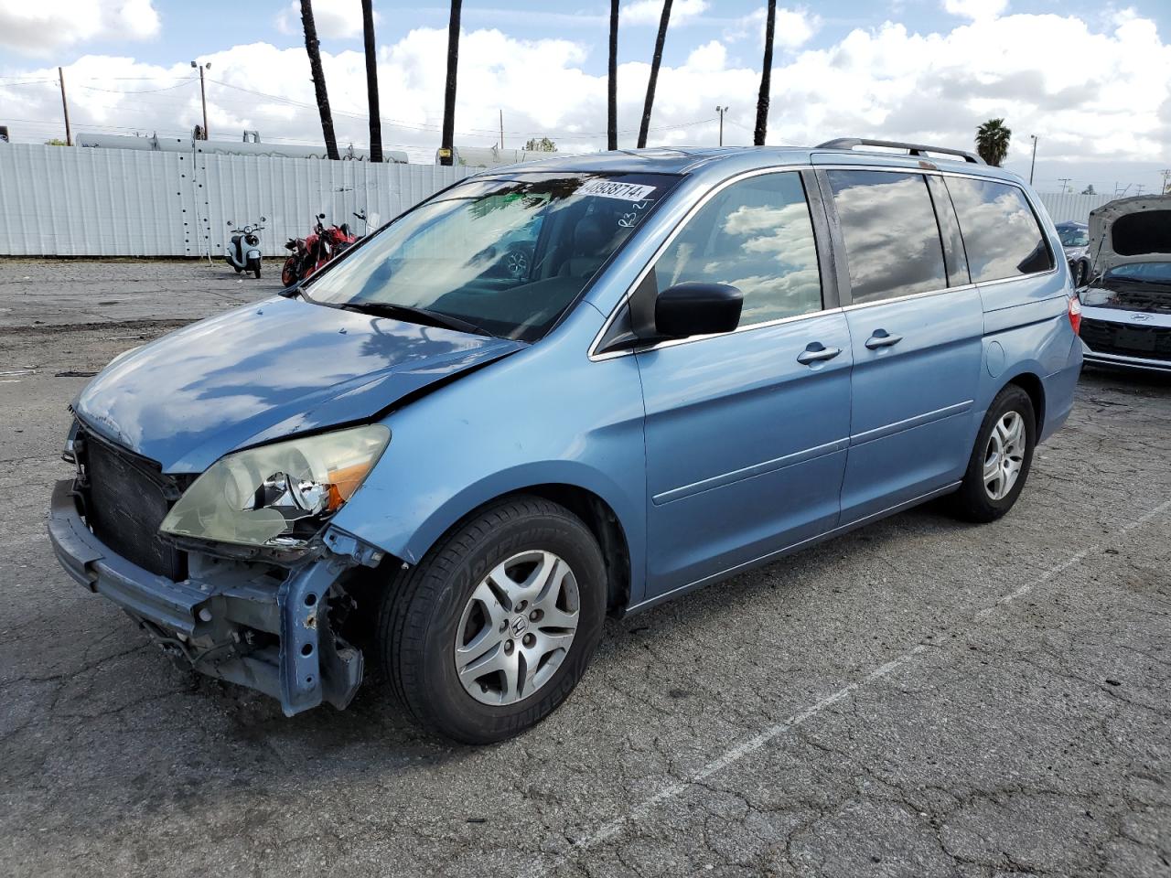 HONDA ODYSSEY 2006 5fnrl38746b025916