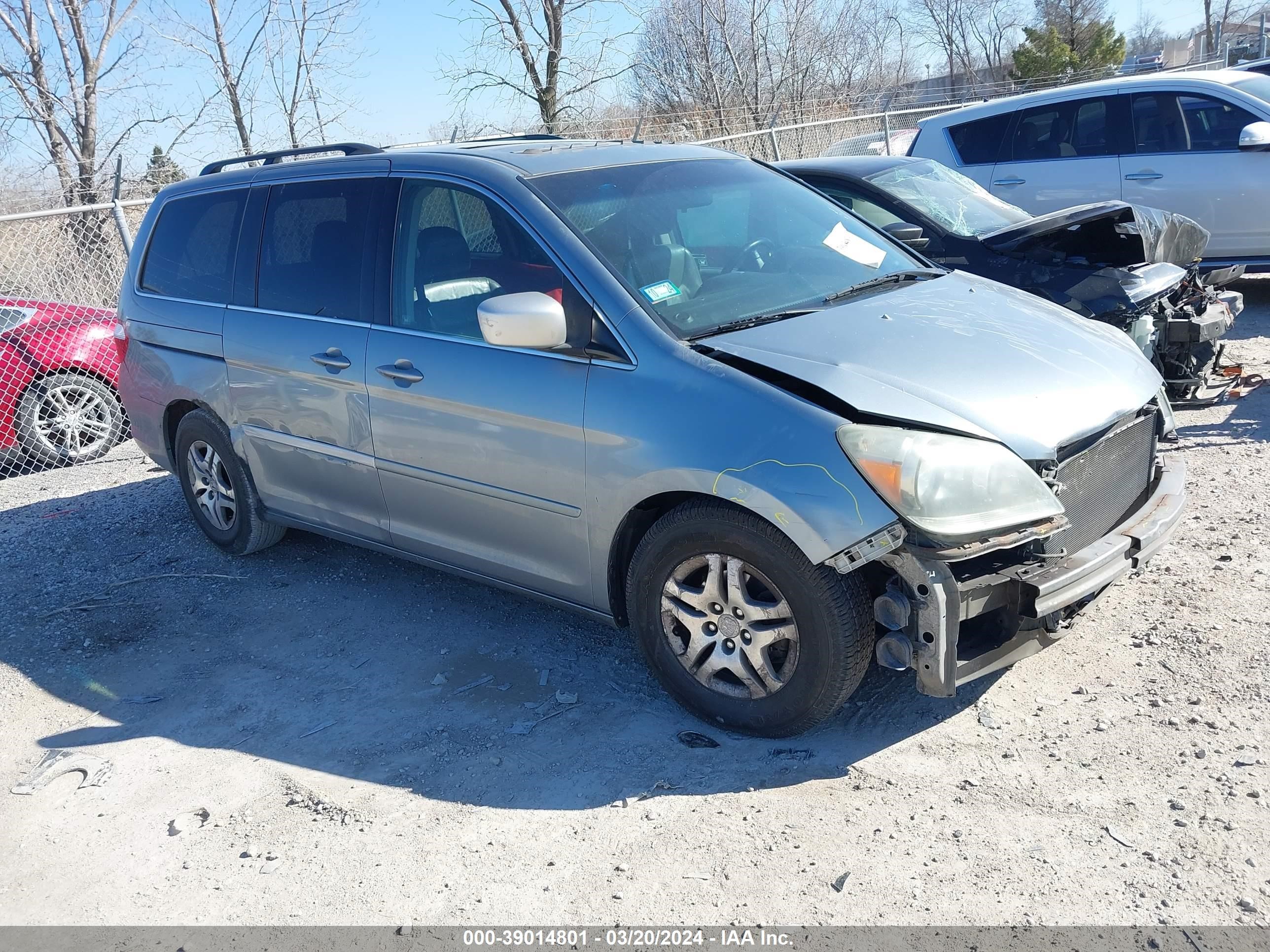 HONDA ODYSSEY 2006 5fnrl38746b040027