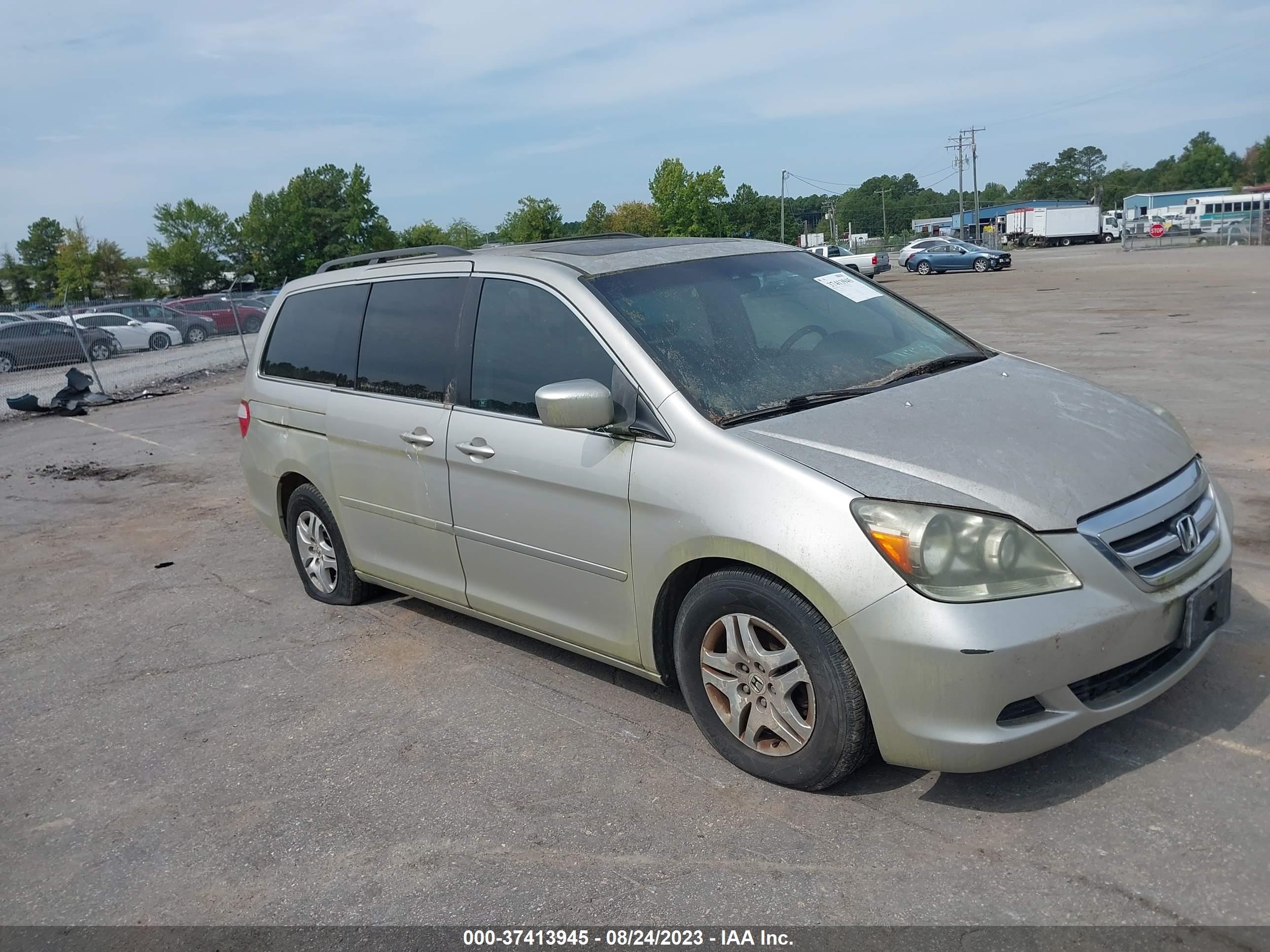 HONDA ODYSSEY 2006 5fnrl38746b042635