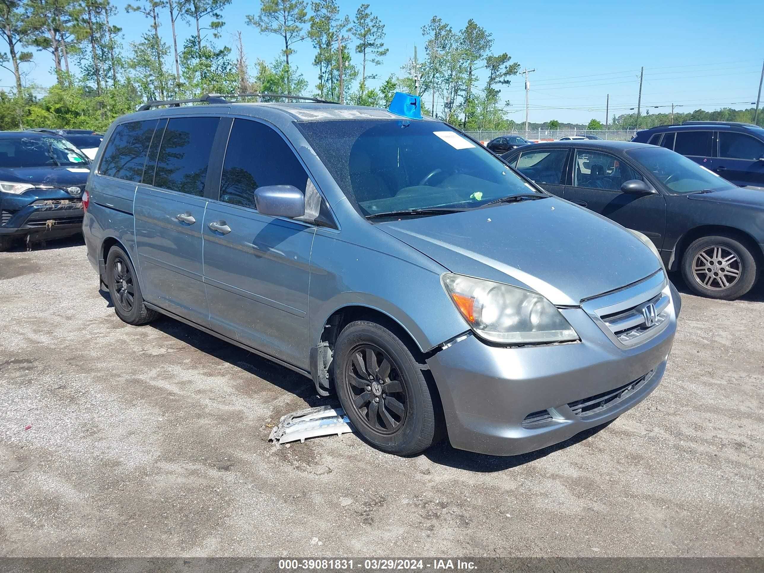 HONDA ODYSSEY 2006 5fnrl38746b104132