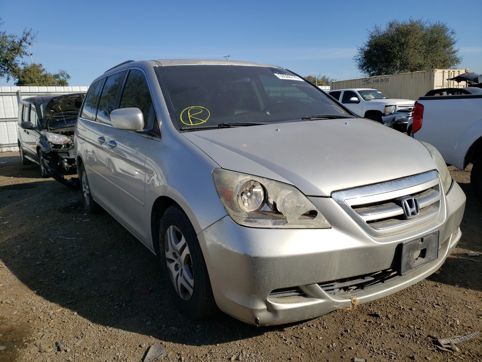 HONDA ODYSSEY EX 2006 5fnrl38746b432649