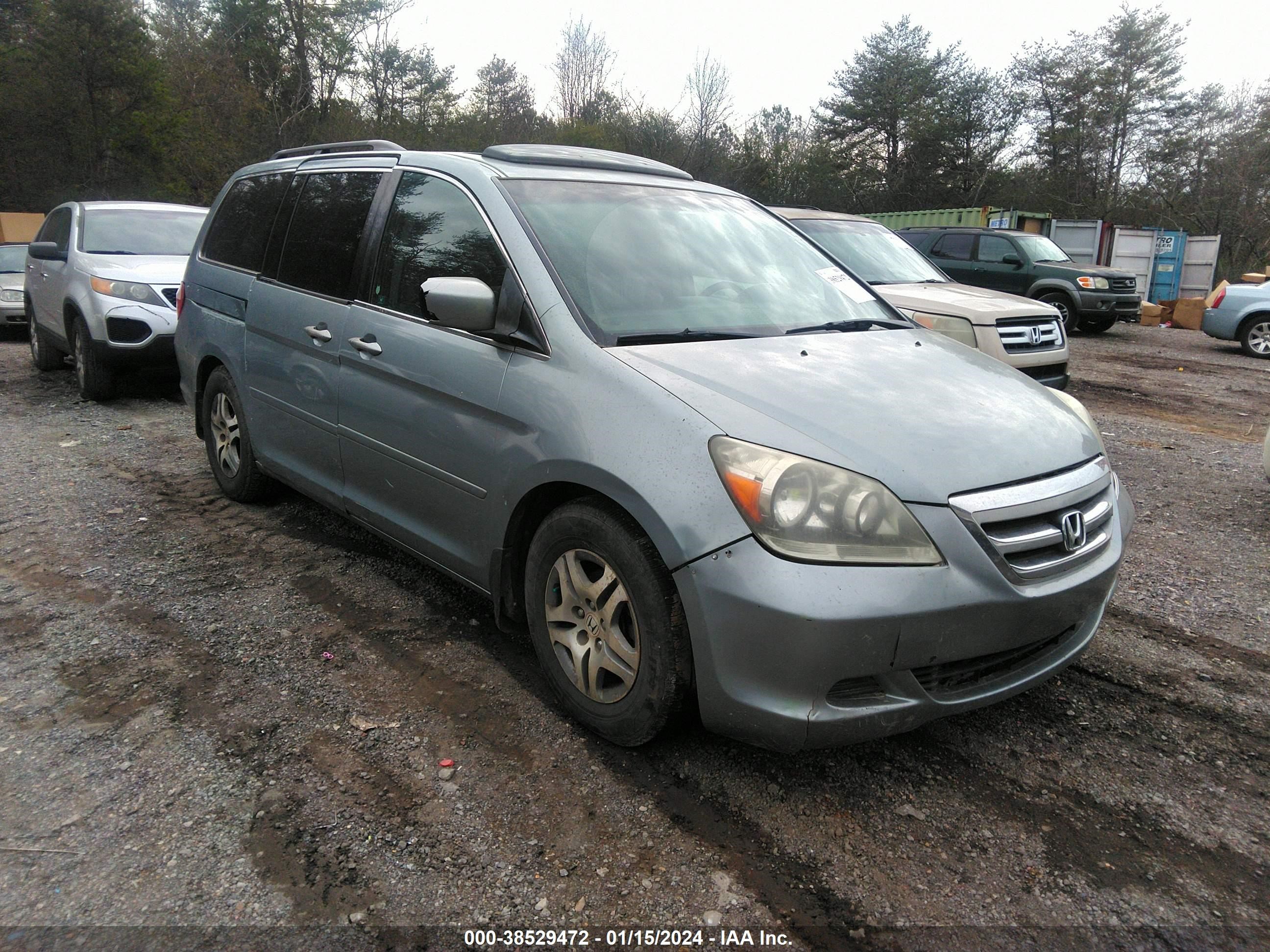 HONDA ODYSSEY 2007 5fnrl38747b012813