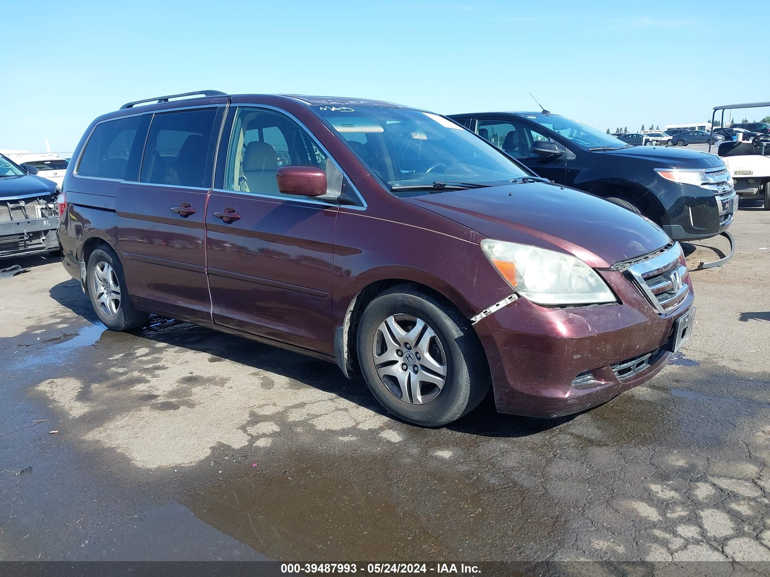 HONDA ODYSSEY 2007 5fnrl38747b060988