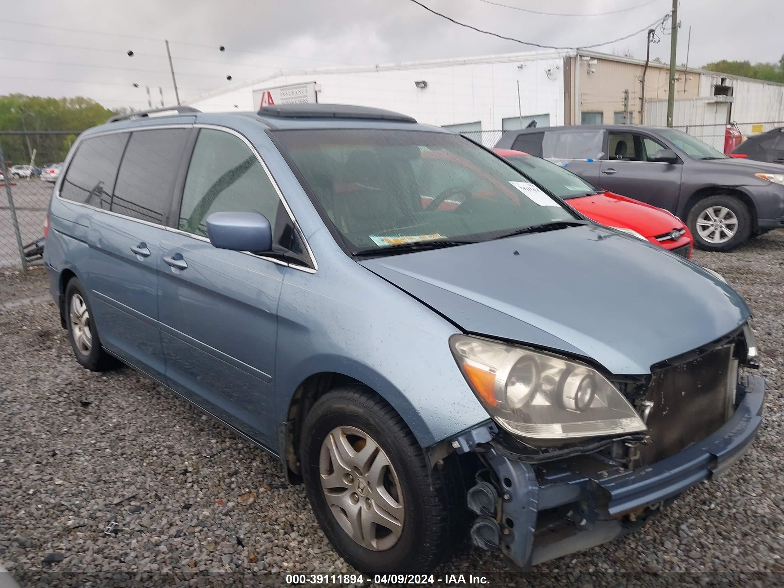 HONDA ODYSSEY 2007 5fnrl38747b087706