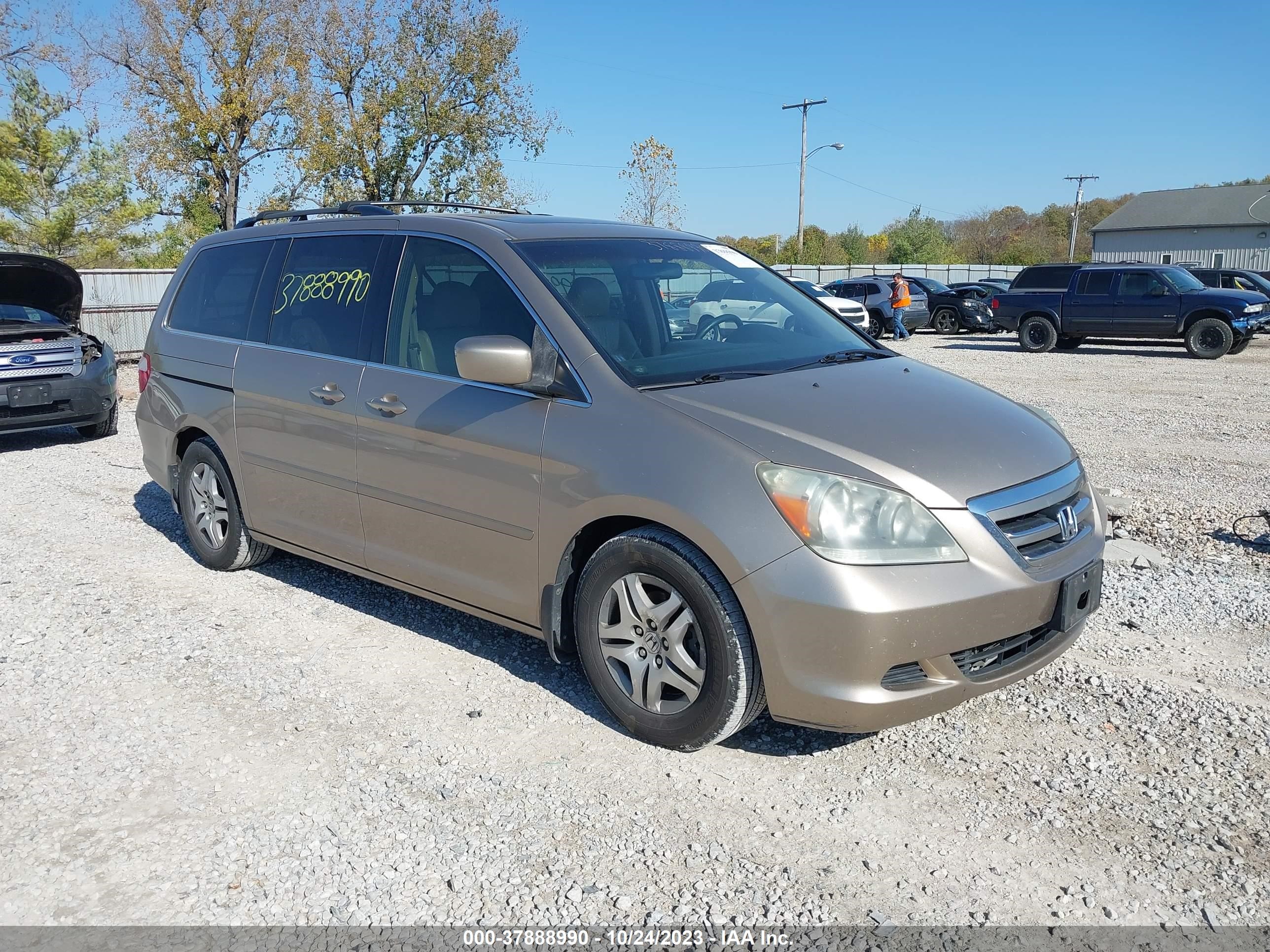 HONDA ODYSSEY 2007 5fnrl38747b400995