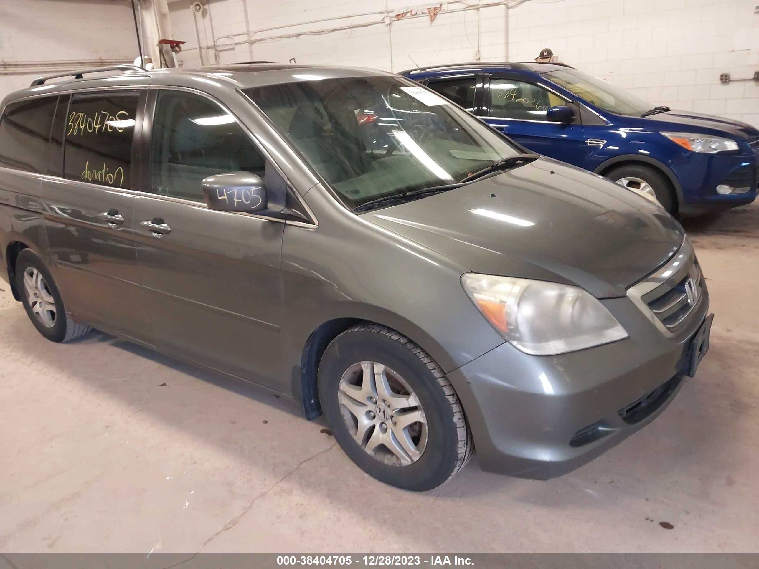 HONDA ODYSSEY 2007 5fnrl38747b424293