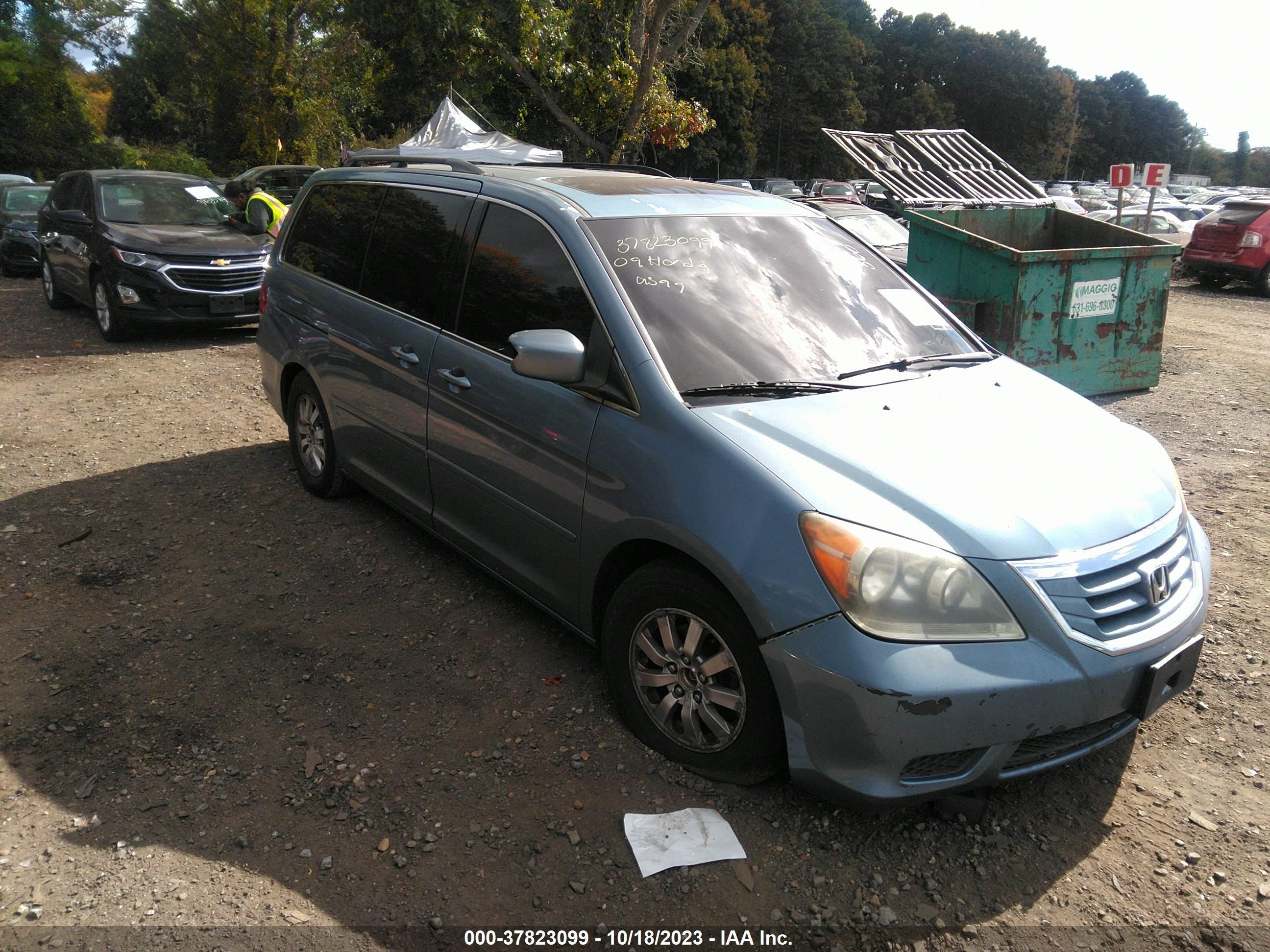 HONDA ODYSSEY 2009 5fnrl38749b003211