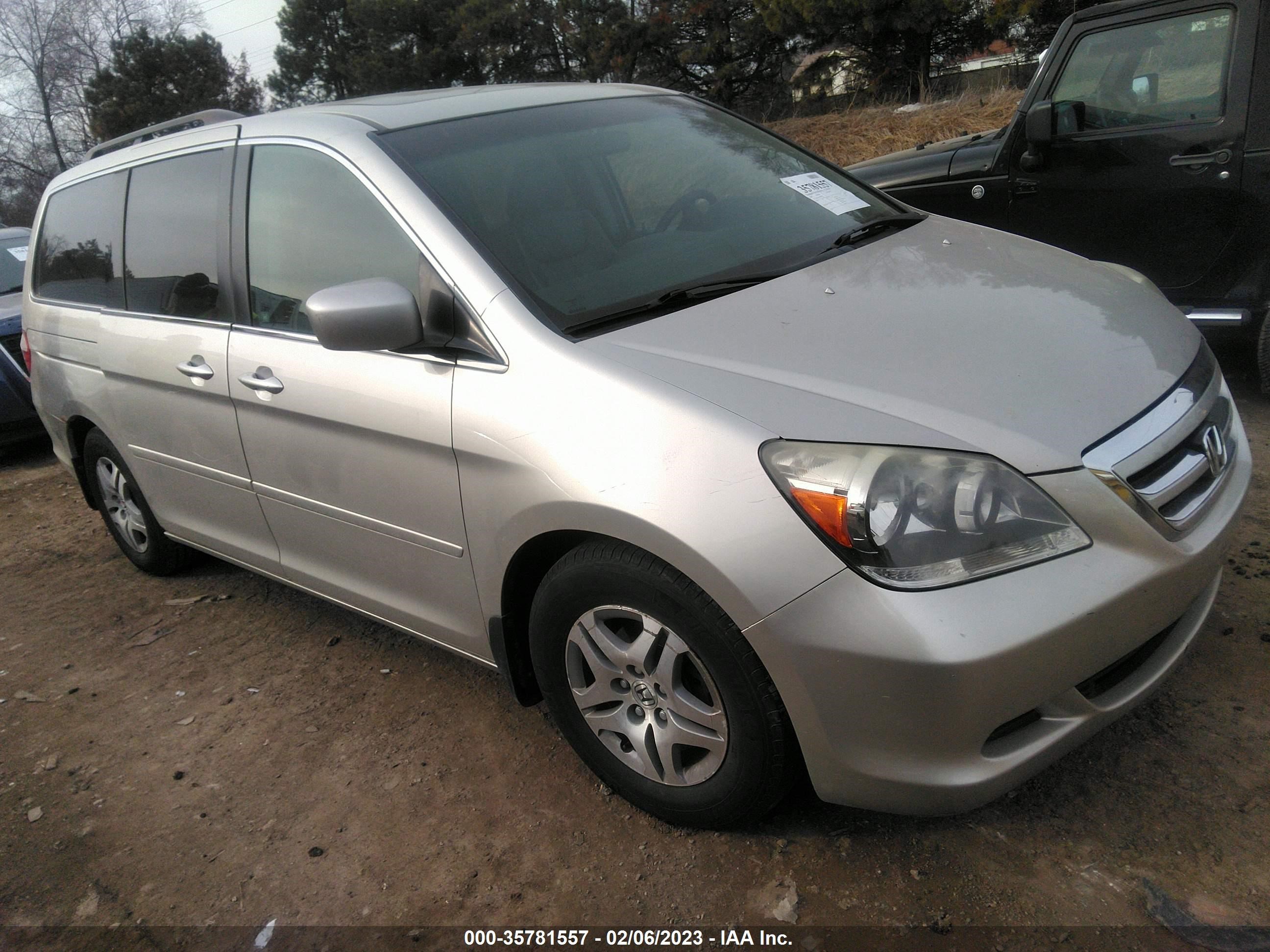 HONDA ODYSSEY 2005 5fnrl38755b059121