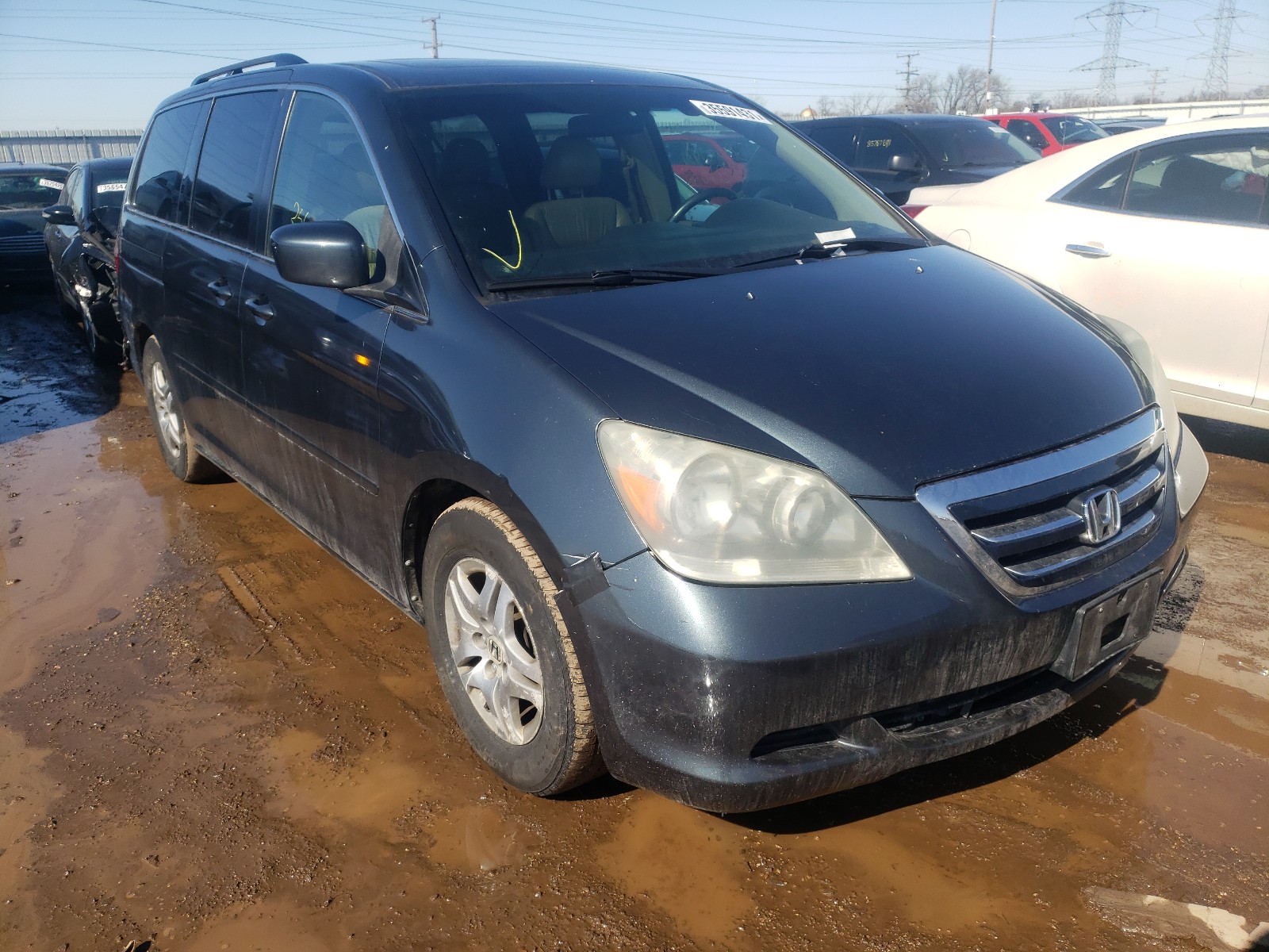 HONDA ODYSSEY EX 2006 5fnrl38756b069424