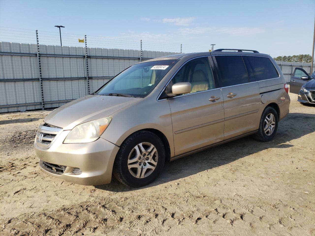 HONDA ODYSSEY 2006 5fnrl38756b427041