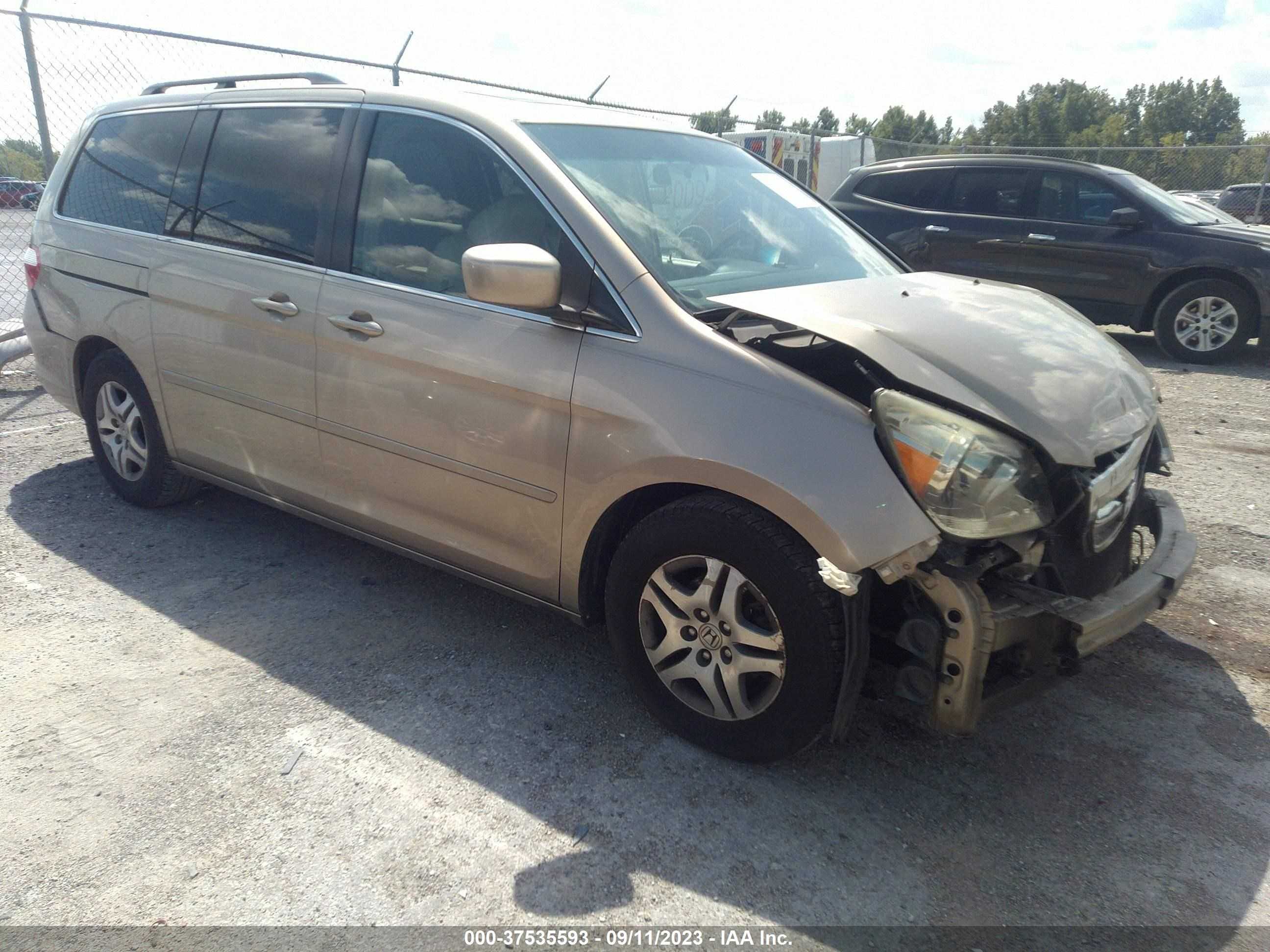 HONDA ODYSSEY 2006 5fnrl38756b442199