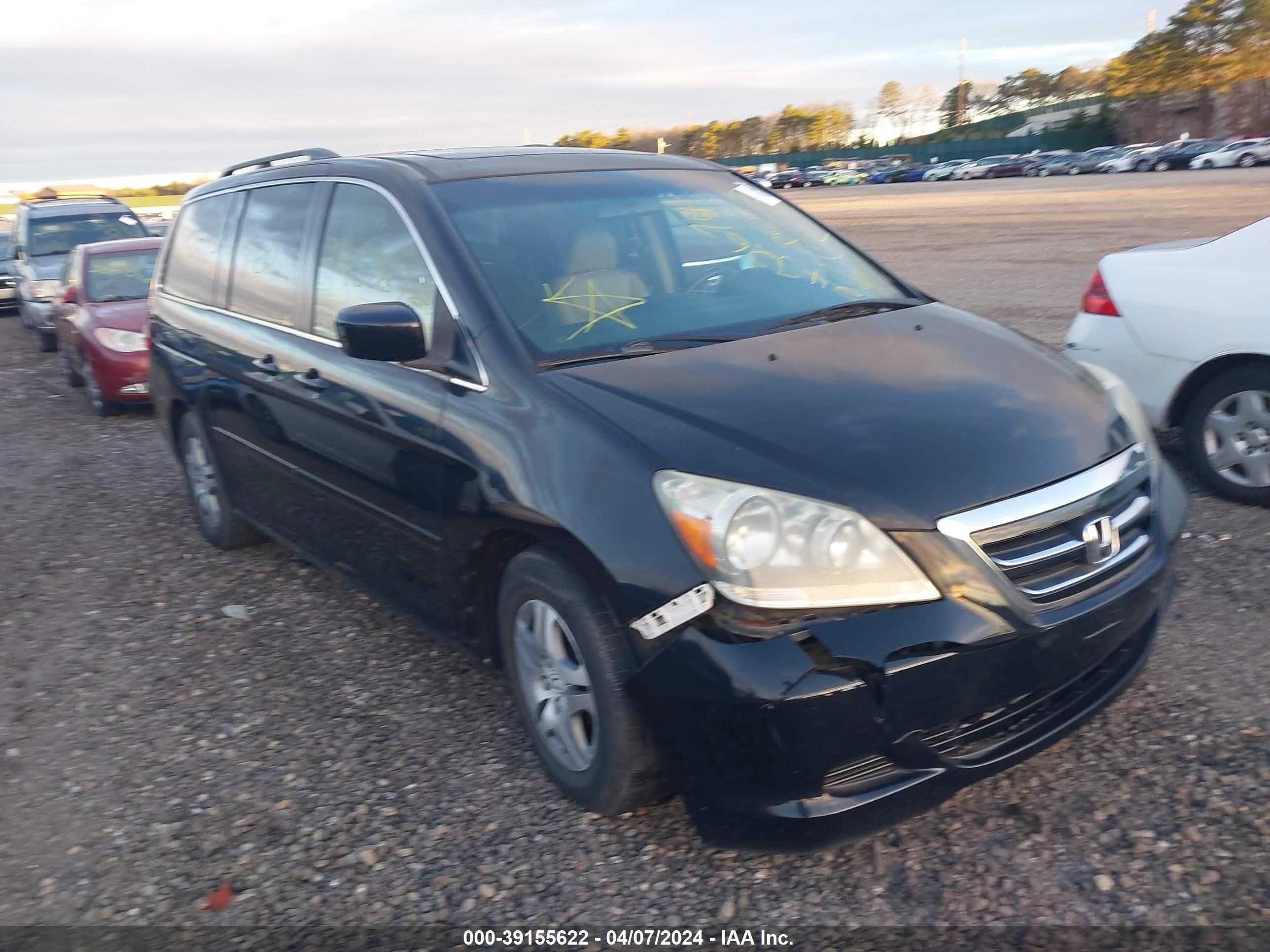 HONDA ODYSSEY 2007 5fnrl38757b026672