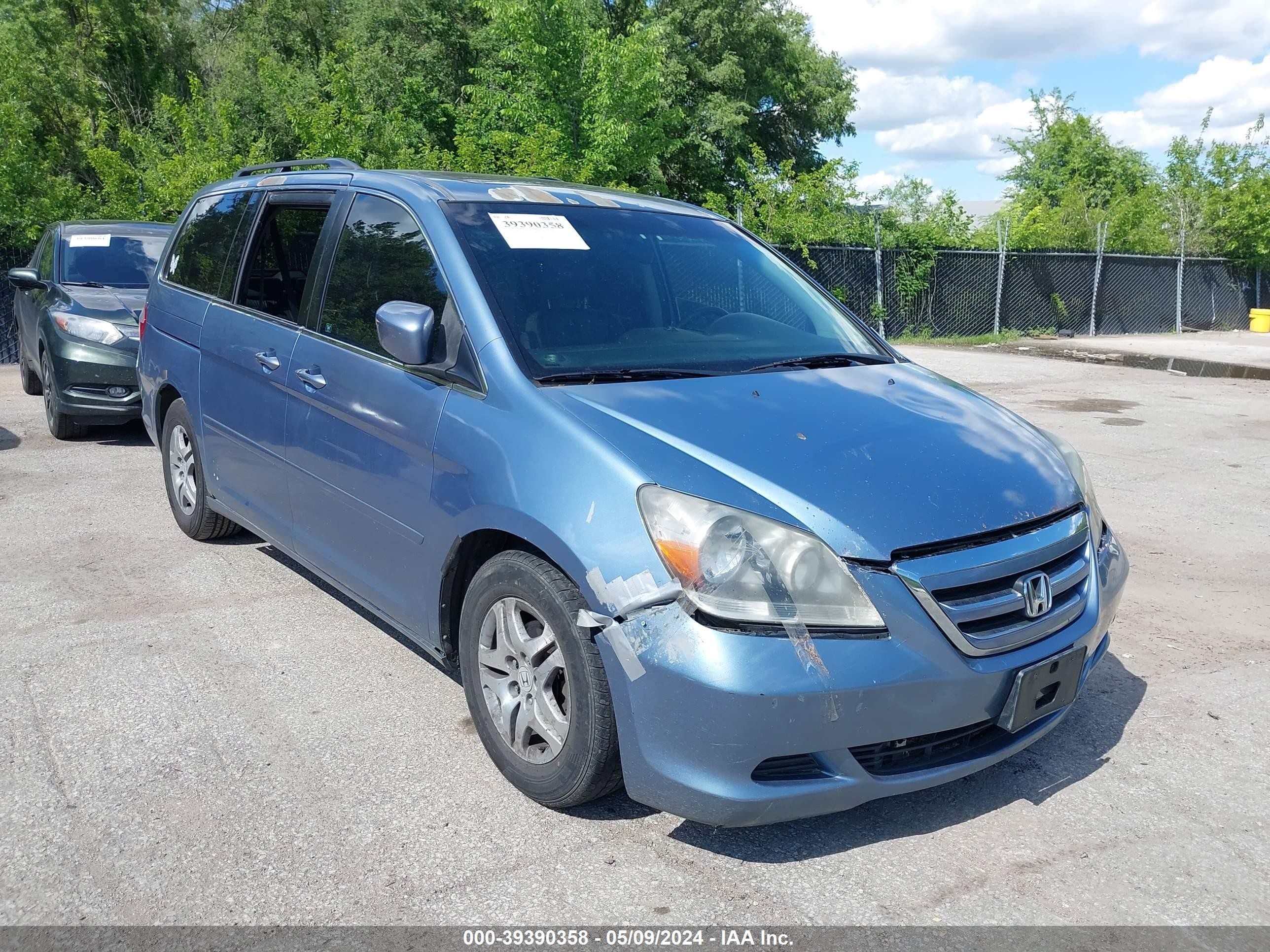 HONDA ODYSSEY 2007 5fnrl38757b027353