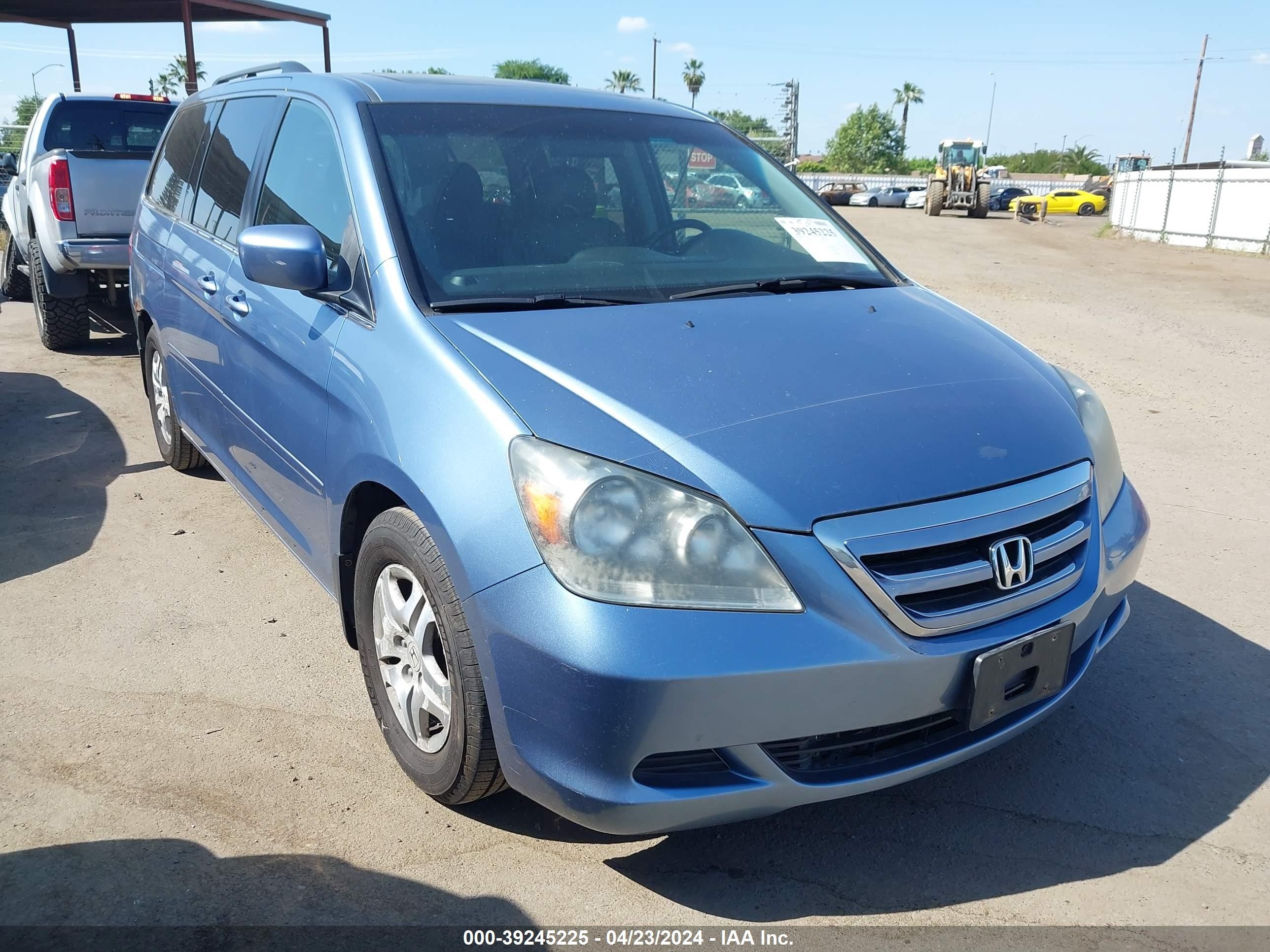 HONDA ODYSSEY 2007 5fnrl38757b057596