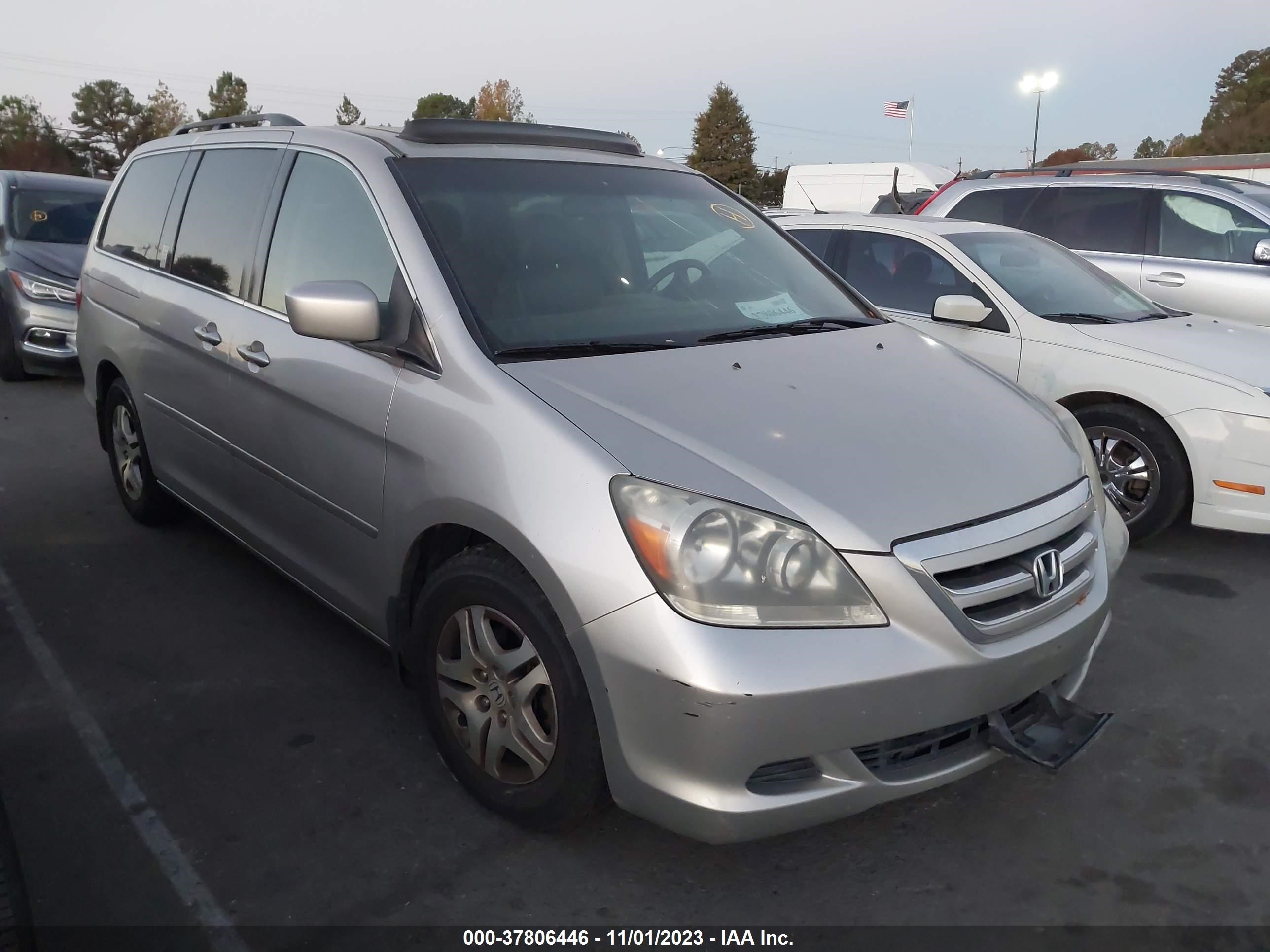 HONDA ODYSSEY 2007 5fnrl38757b083874