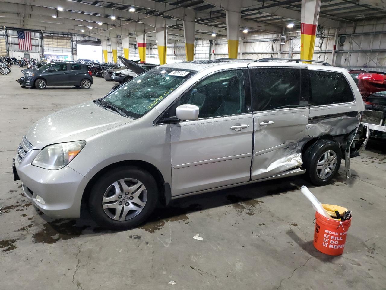 HONDA ODYSSEY 2007 5fnrl38757b125296