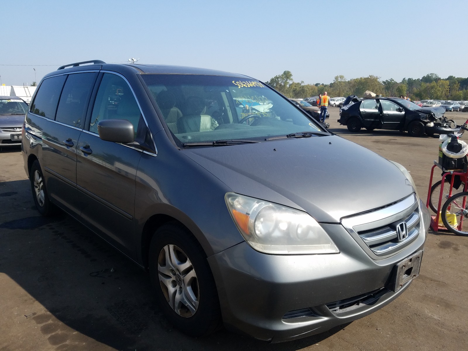 HONDA ODYSSEY 2007 5fnrl38757b438865