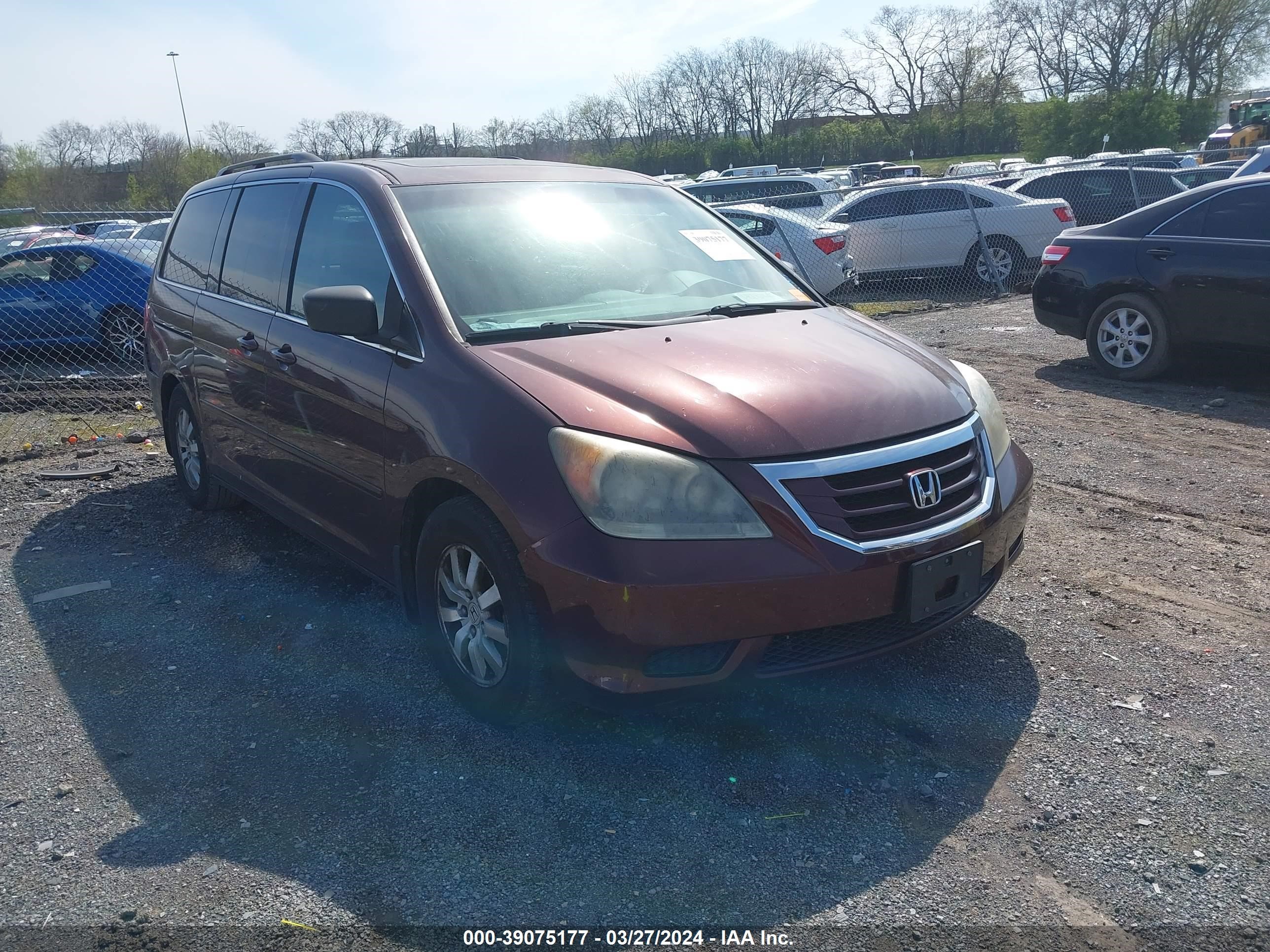 HONDA ODYSSEY 2008 5fnrl38758b068437