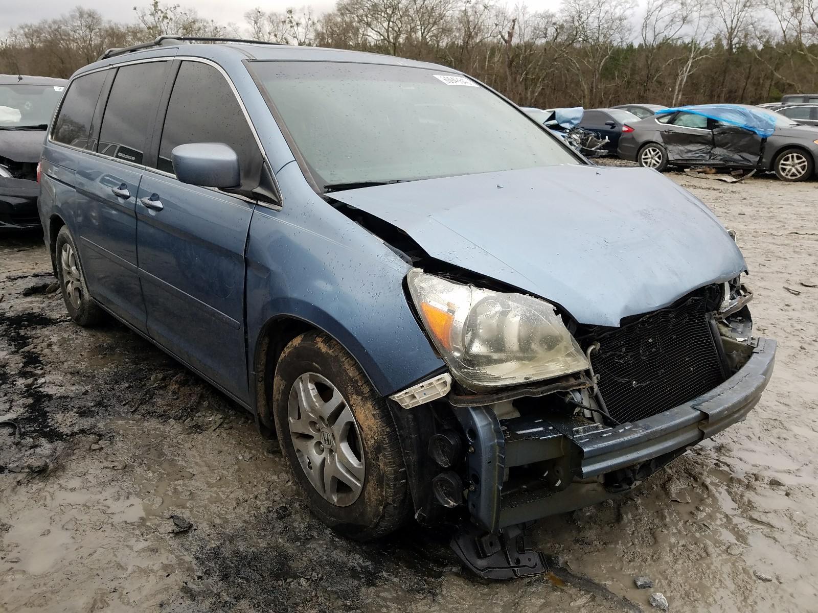 HONDA ODYSSEY EX 2005 5fnrl38765b080642