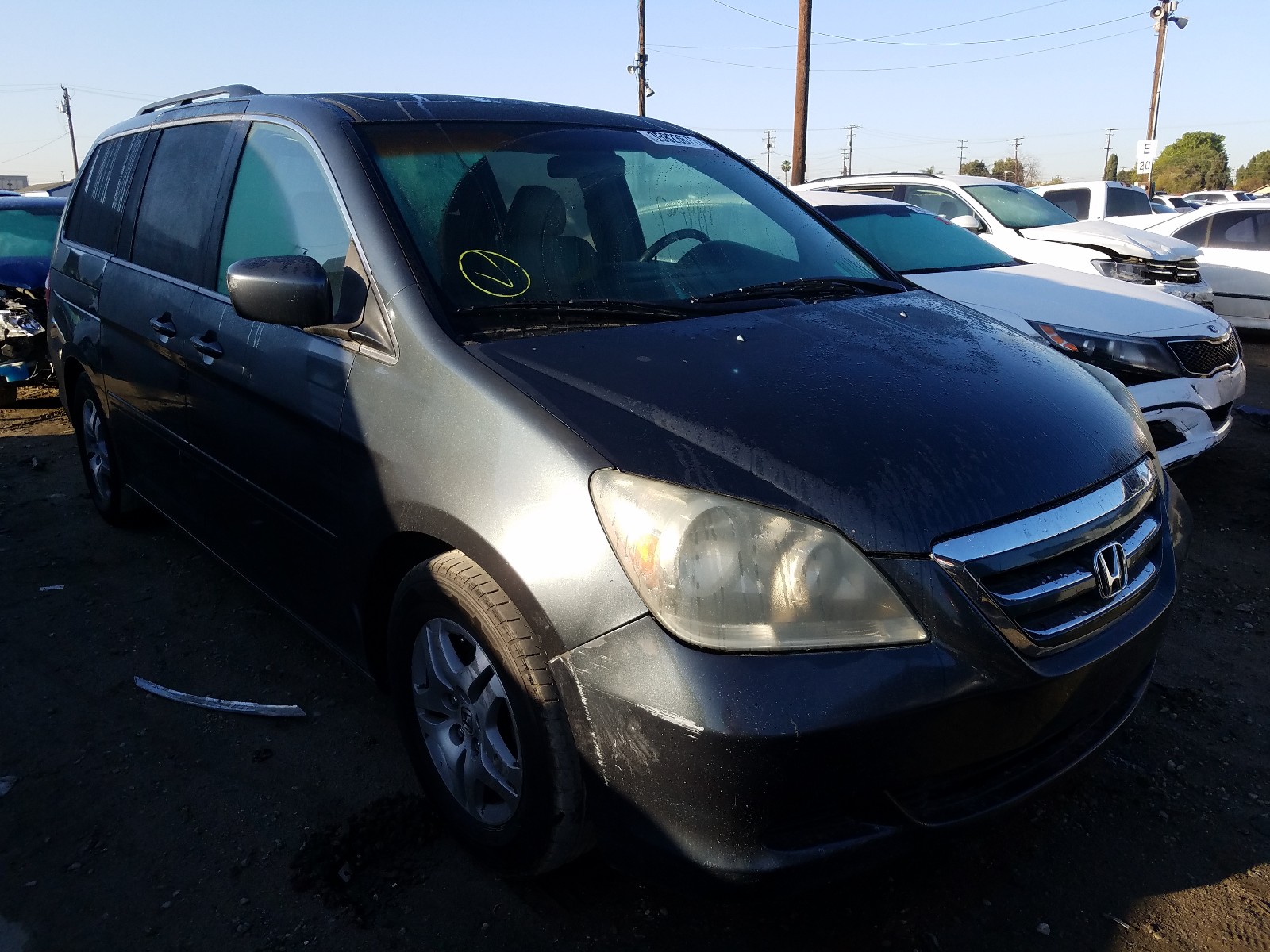 HONDA ODYSSEY EX 2006 5fnrl38766b034004