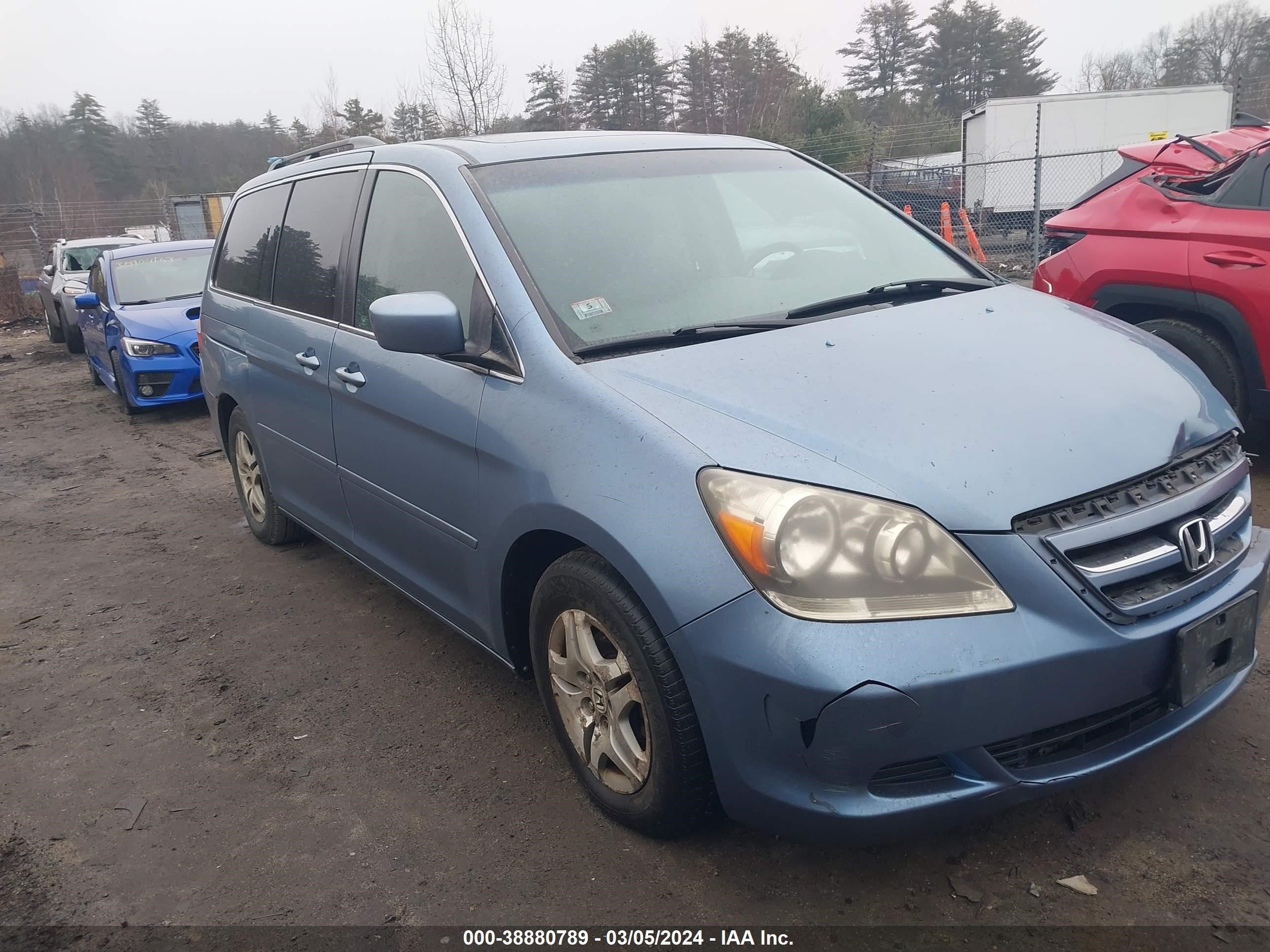 HONDA ODYSSEY 2006 5fnrl38766b080285