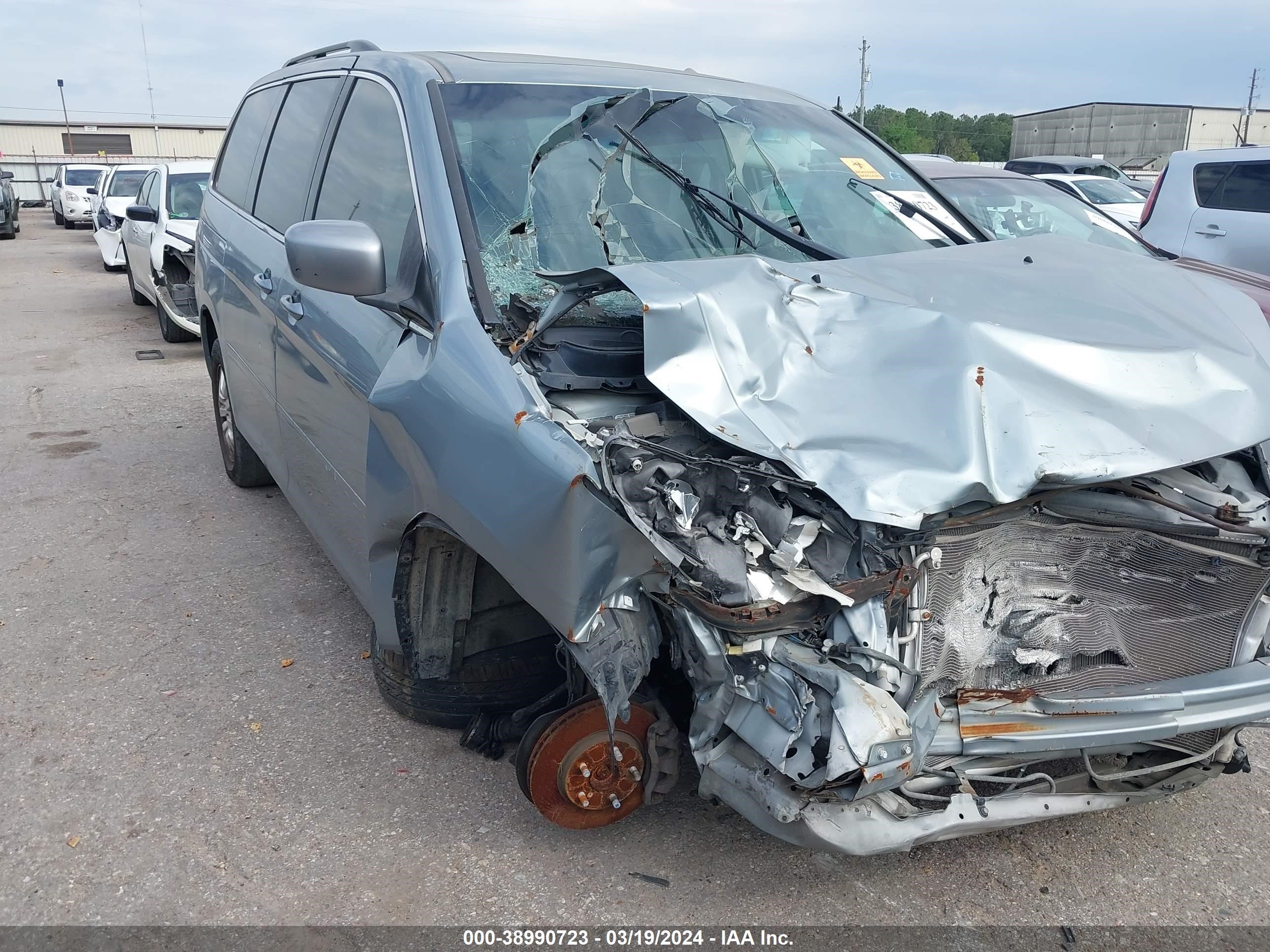 HONDA ODYSSEY 2007 5fnrl38767b020542