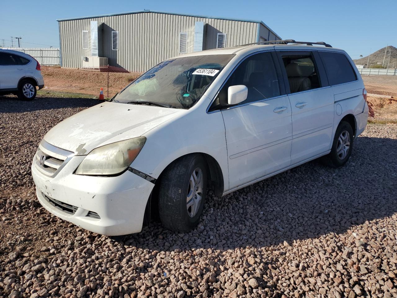 HONDA ODYSSEY 2007 5fnrl38767b145038