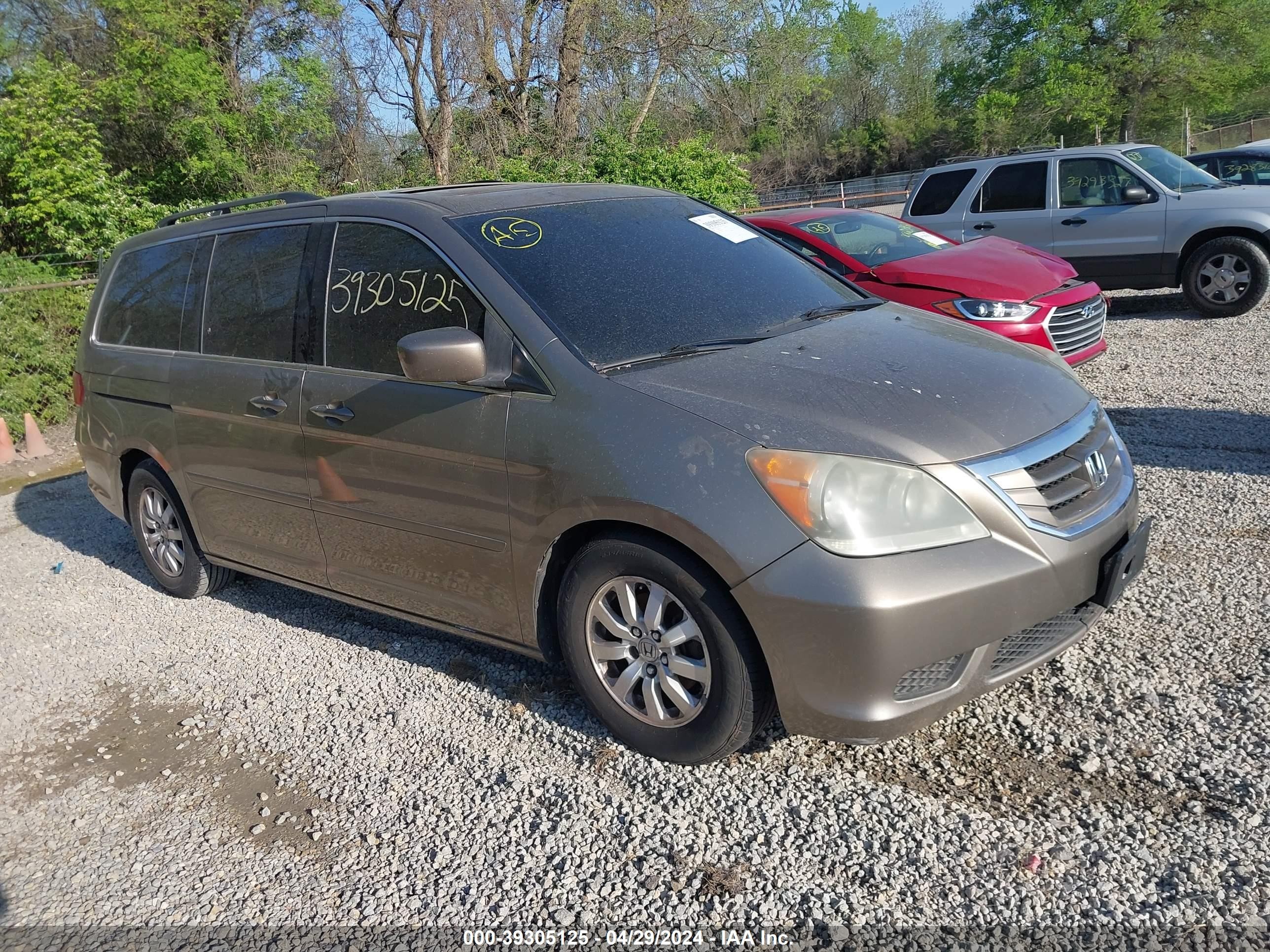 HONDA ODYSSEY 2009 5fnrl38769b010810