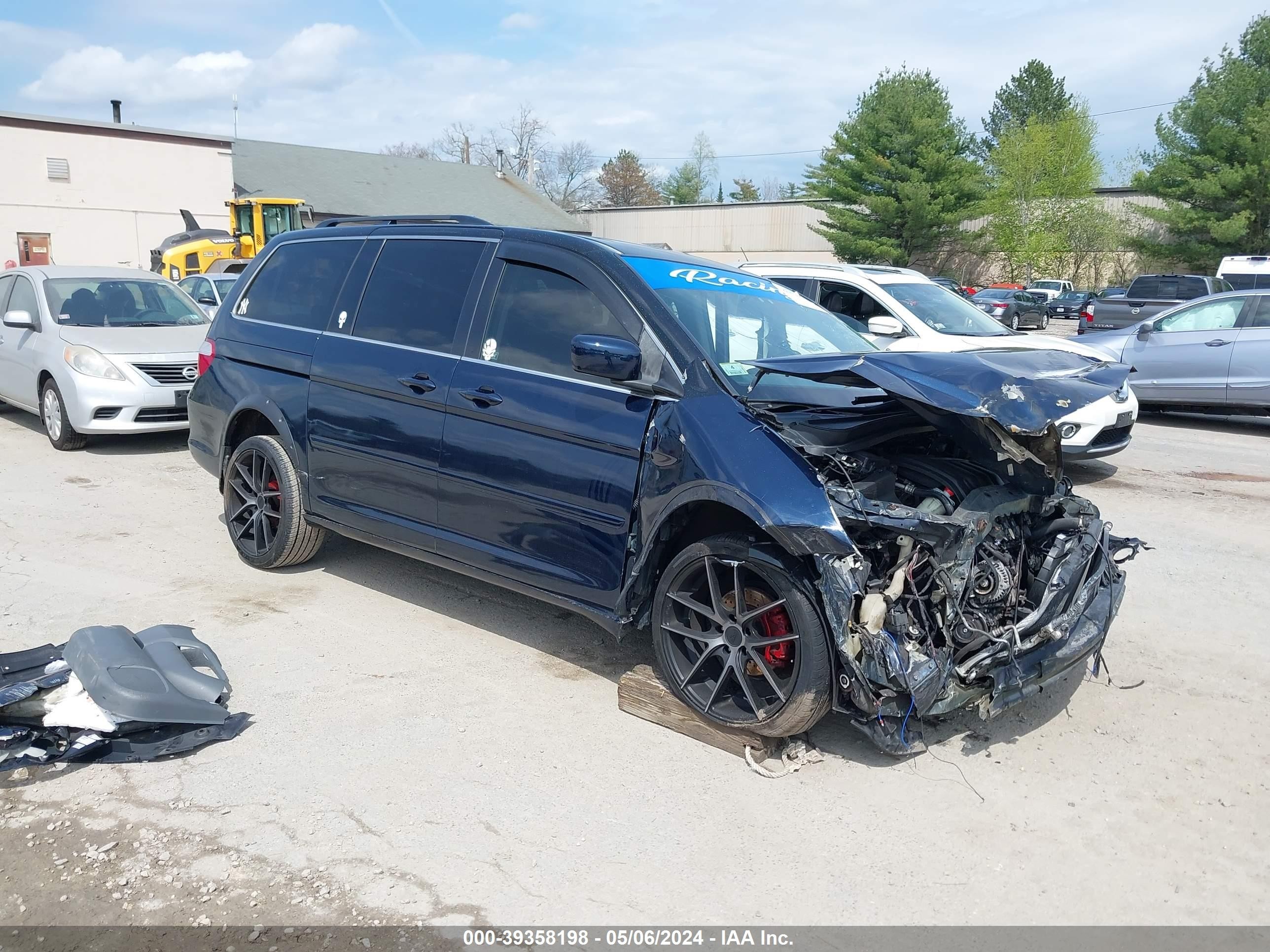 HONDA ODYSSEY 2005 5fnrl38775b107458