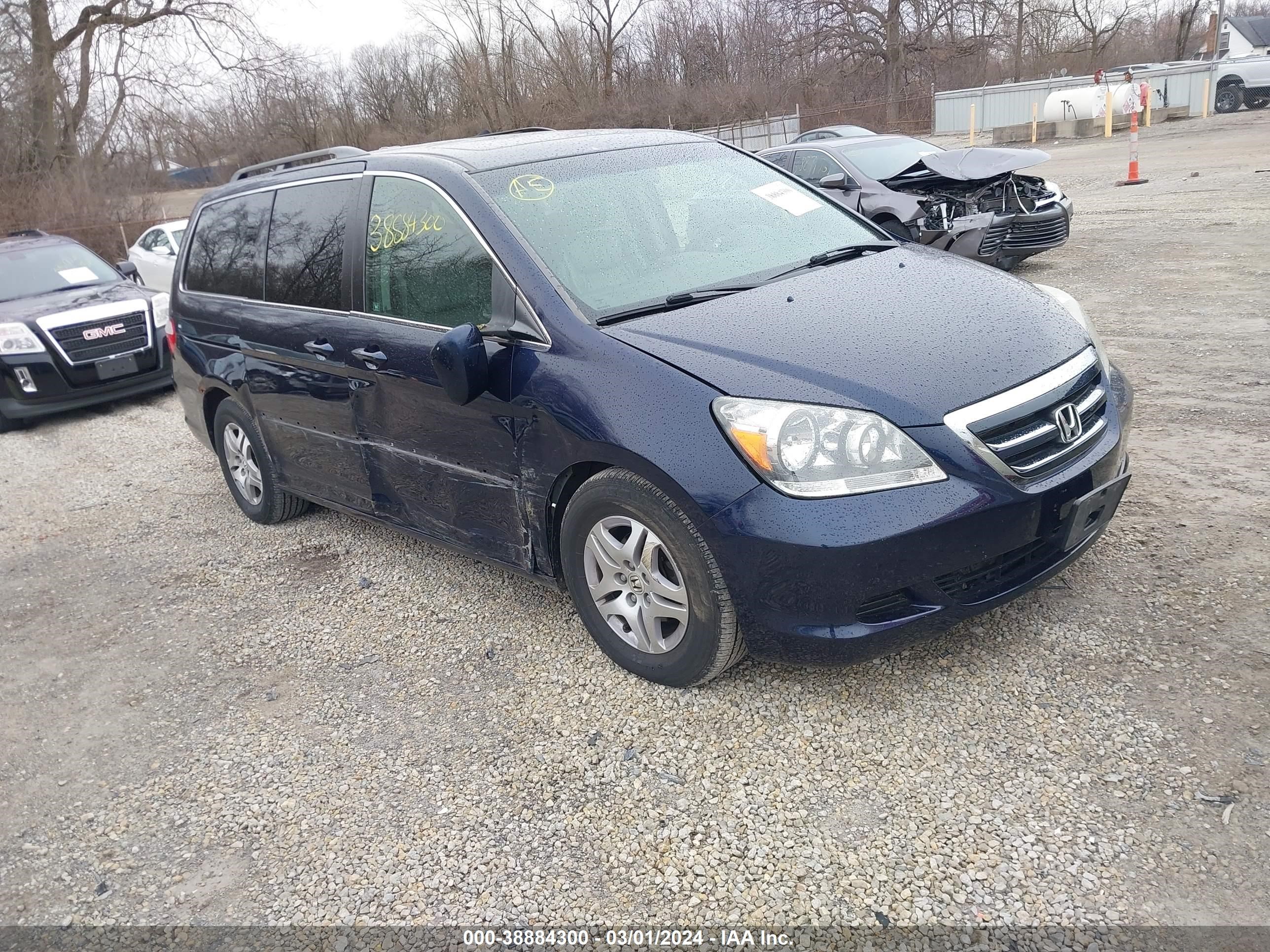 HONDA ODYSSEY 2005 5fnrl38775b126947