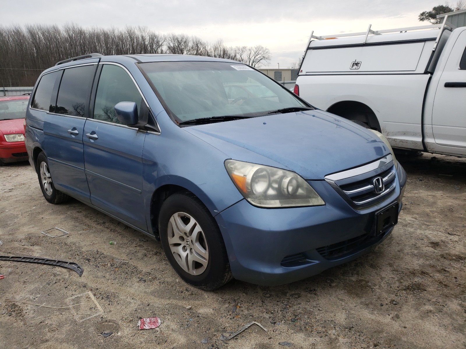 HONDA ODYSSEY EX 2006 5fnrl38776b059915