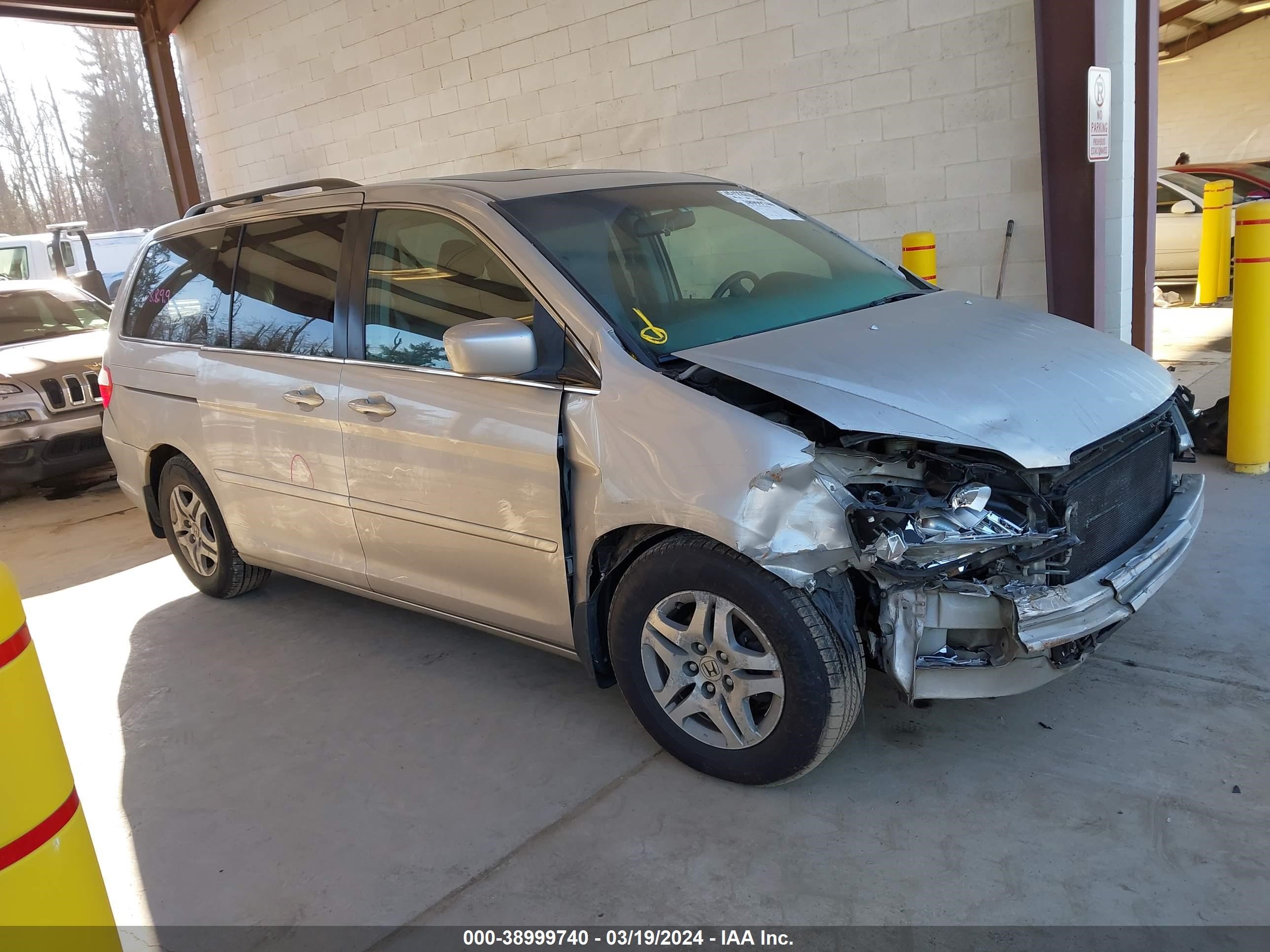 HONDA ODYSSEY 2006 5fnrl38776b418633