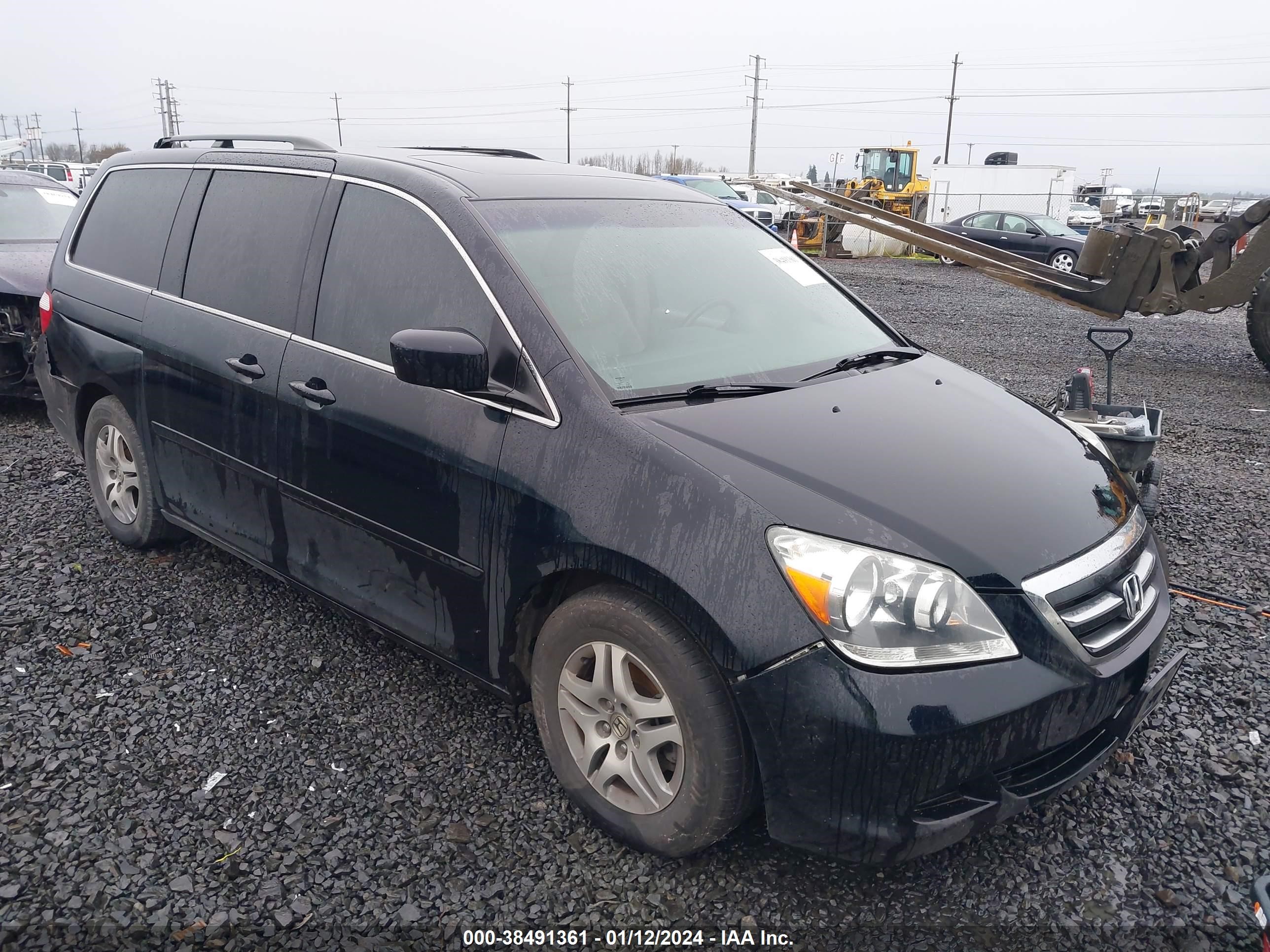 HONDA ODYSSEY 2006 5fnrl38776b437375