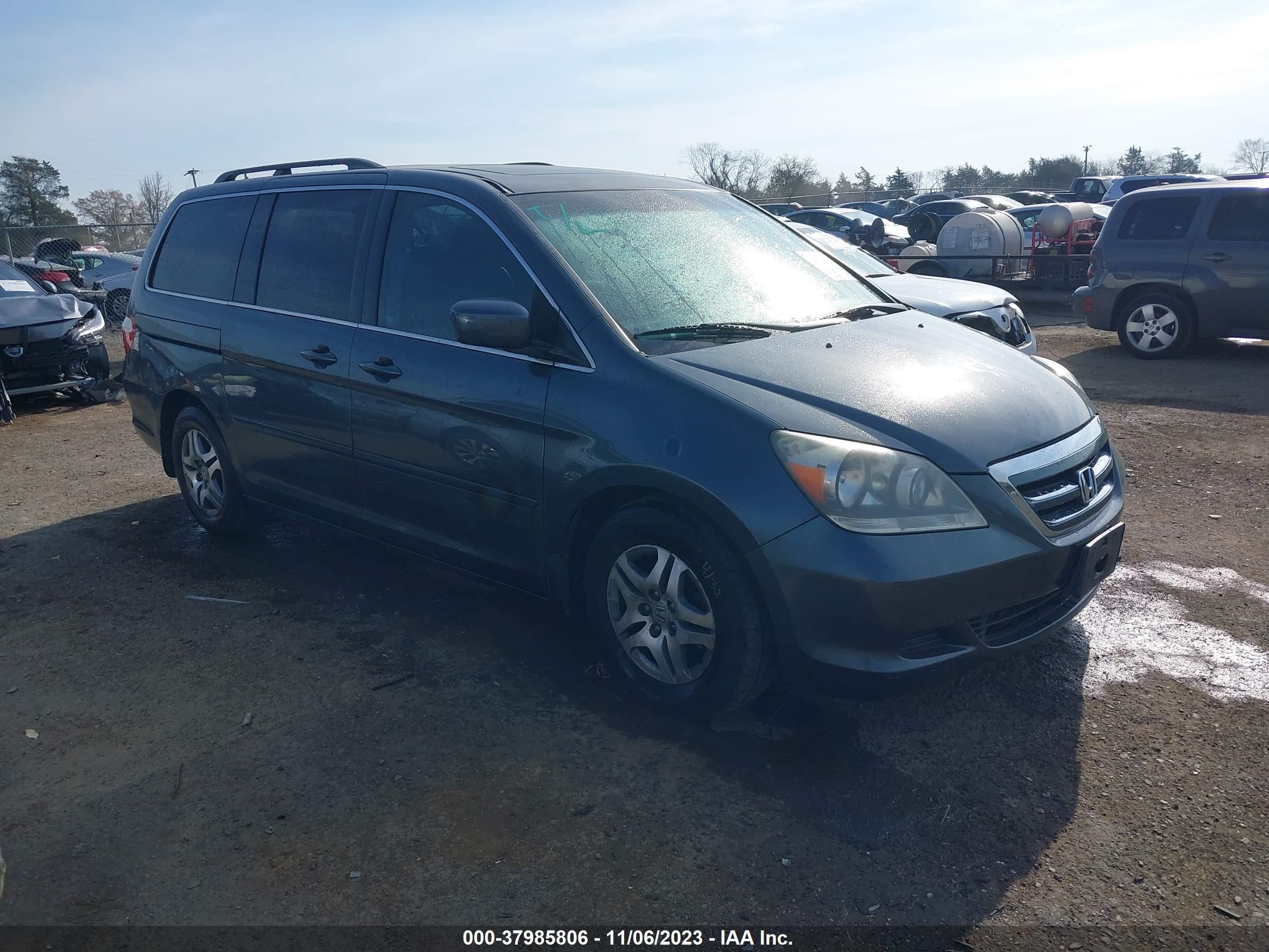 HONDA ODYSSEY 2006 5fnrl38776b460378