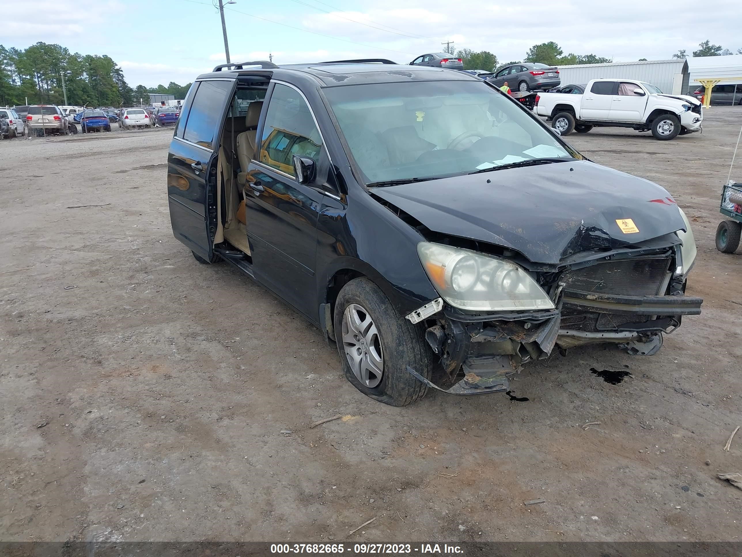 HONDA ODYSSEY 2007 5fnrl38777b066431