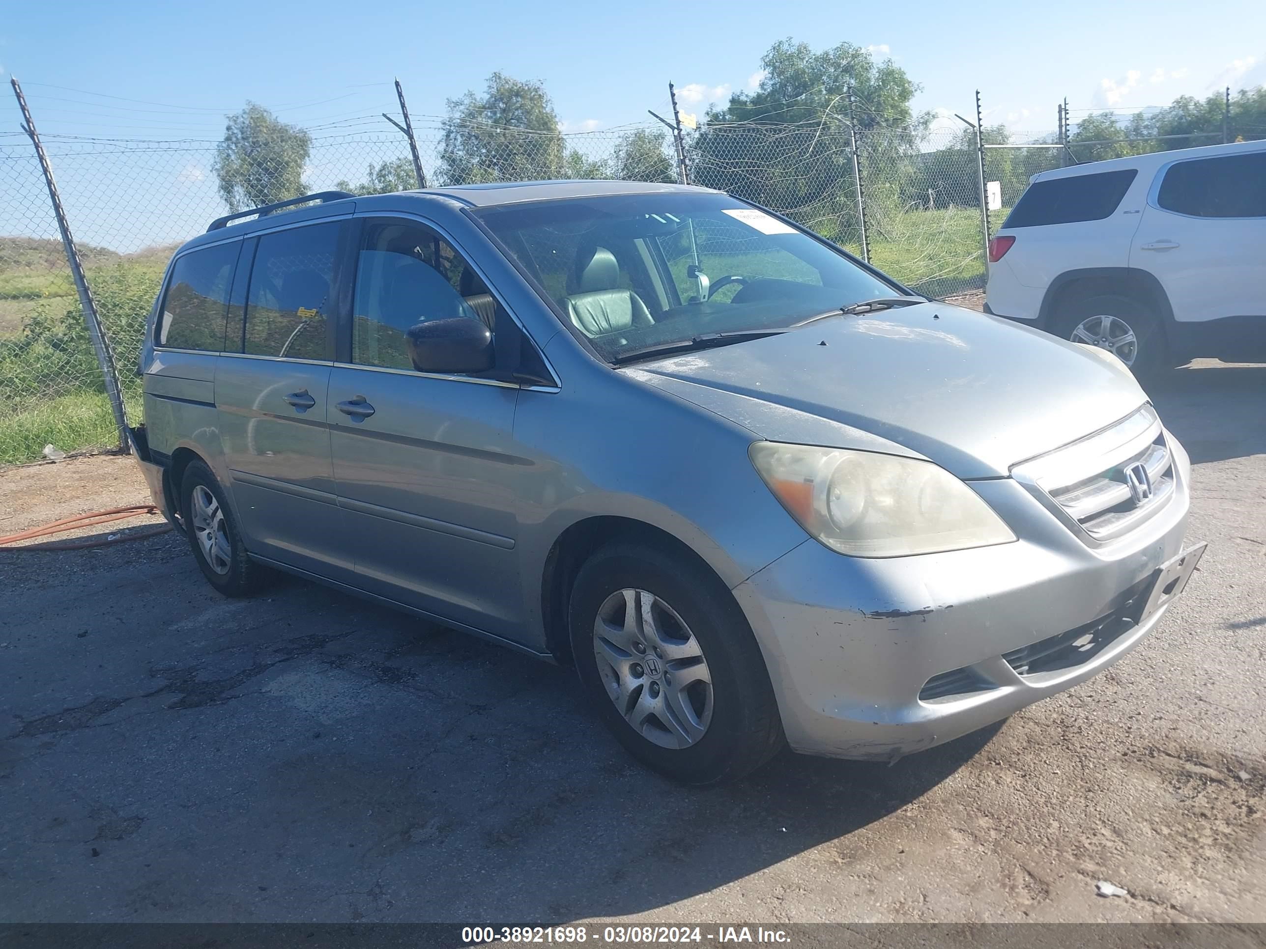 HONDA ODYSSEY 2007 5fnrl38777b096674